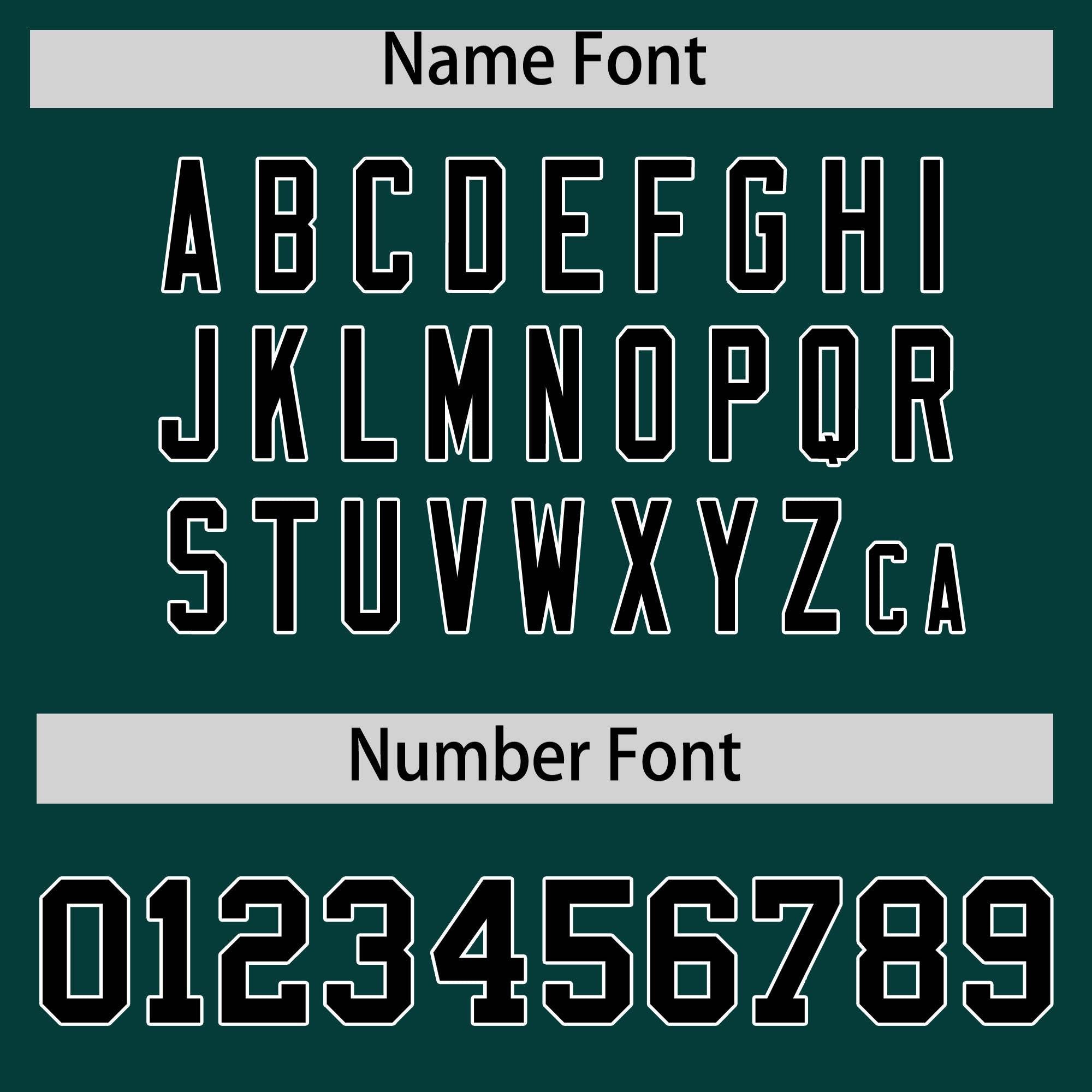 Custom Midnight Green Black-White Varsity Full-Snap Letterman Classic Jacket Hoodie| KXKSHOP