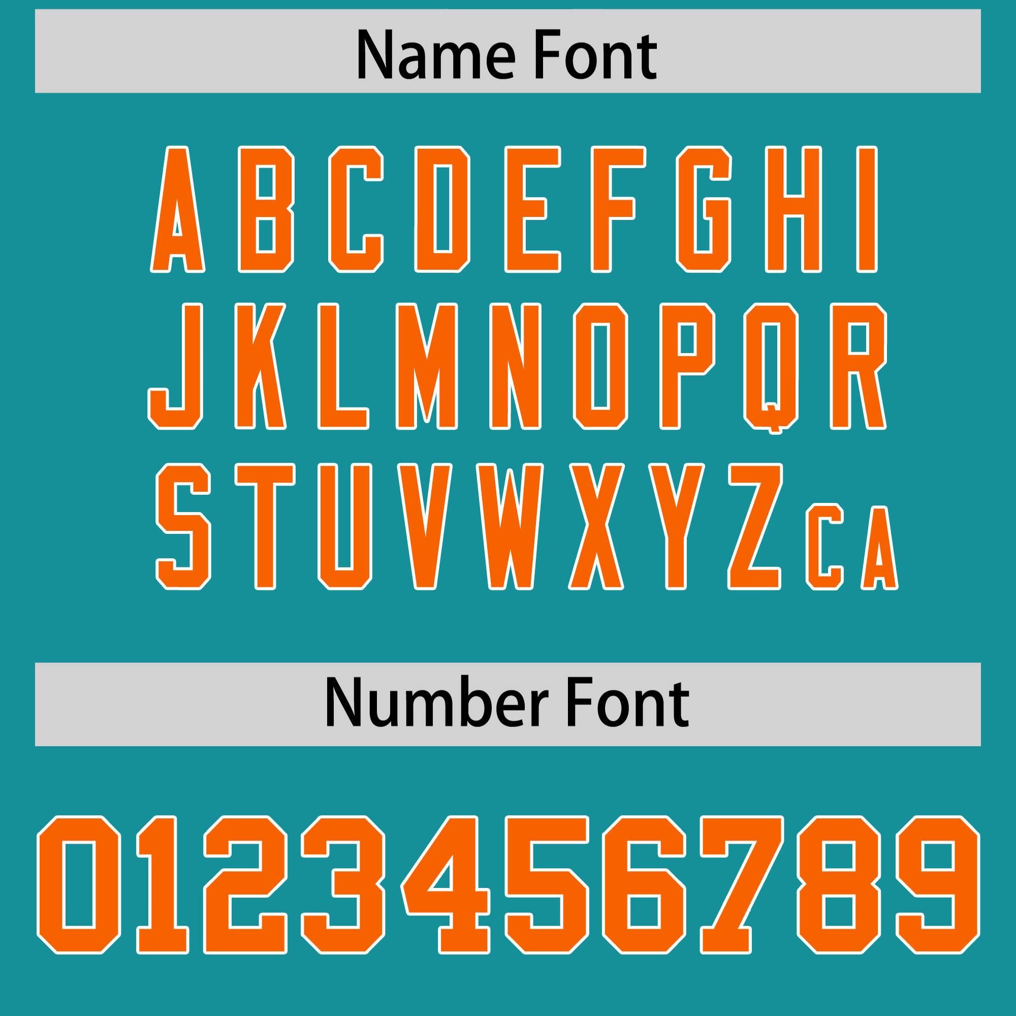 Custom Aqua Orange-White Varsity Full-Snap Letterman Classic Jacket Hoodie| KXKSHOP