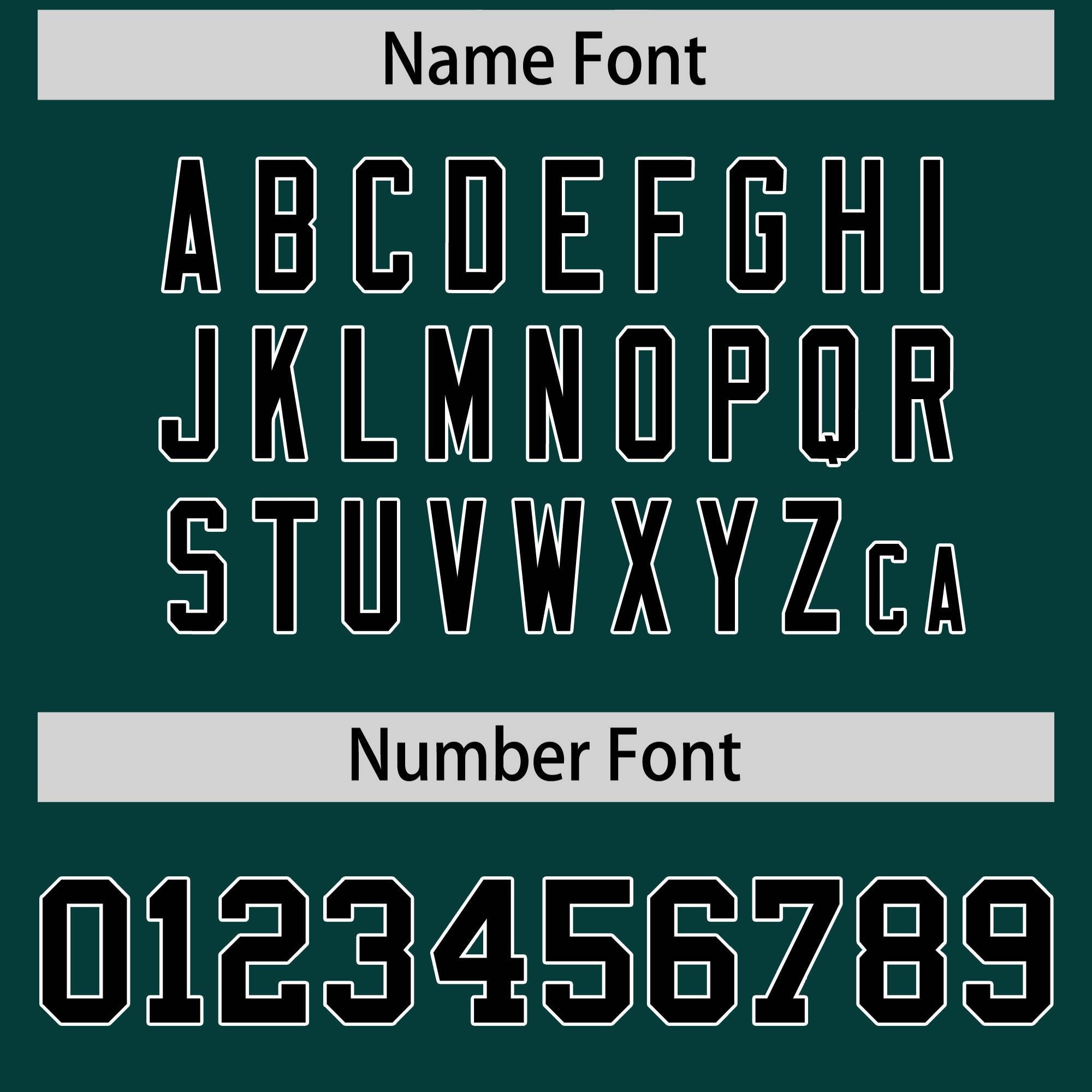 Custom Midnight Green Black-White Varsity Full-Snap Letterman Classic Jacket Hoodie| KXKSHOP