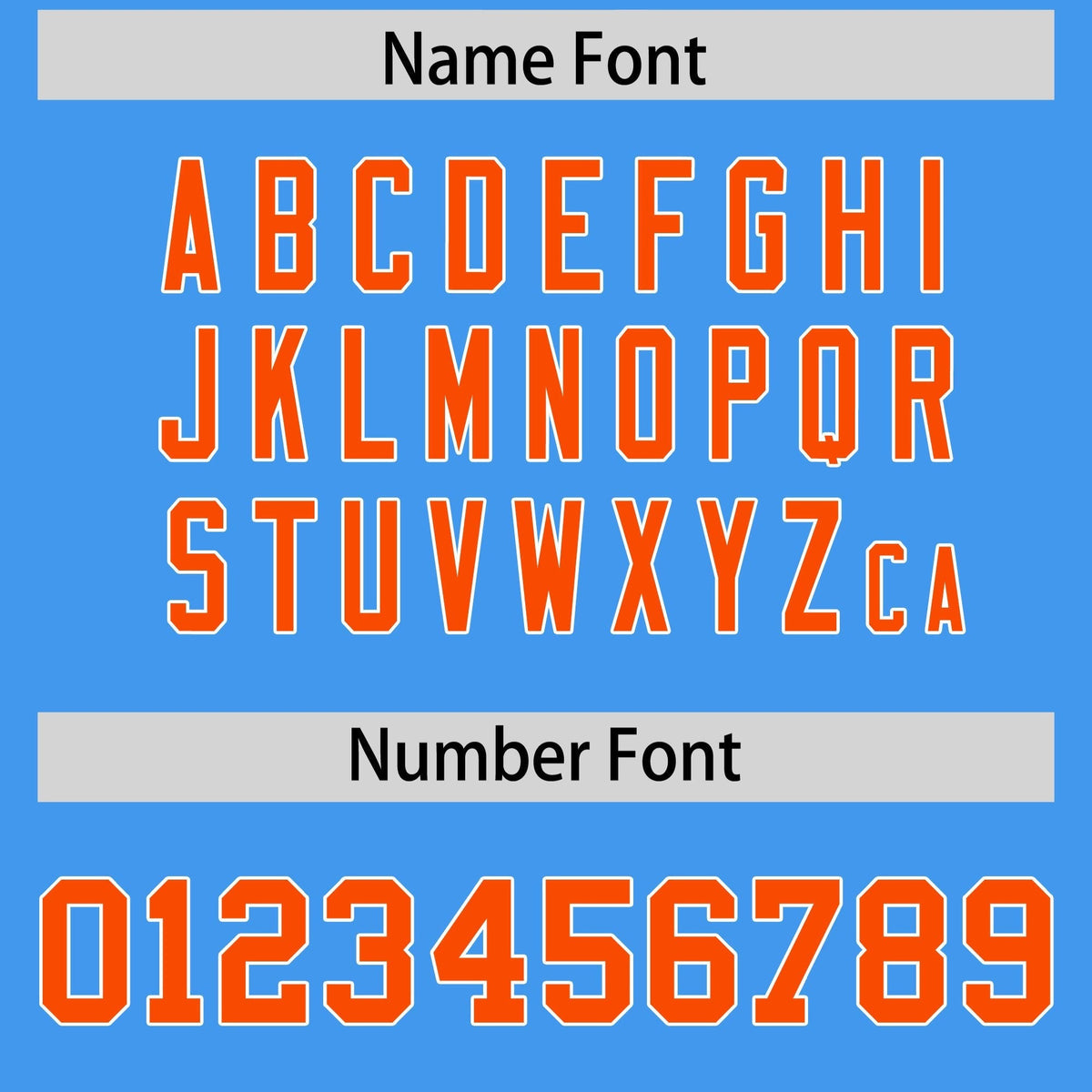 Custom Powder Blue Orange Varsity Full-Snap Letterman Shoulder Color Block Jacket Hoodie| KXKSHOP