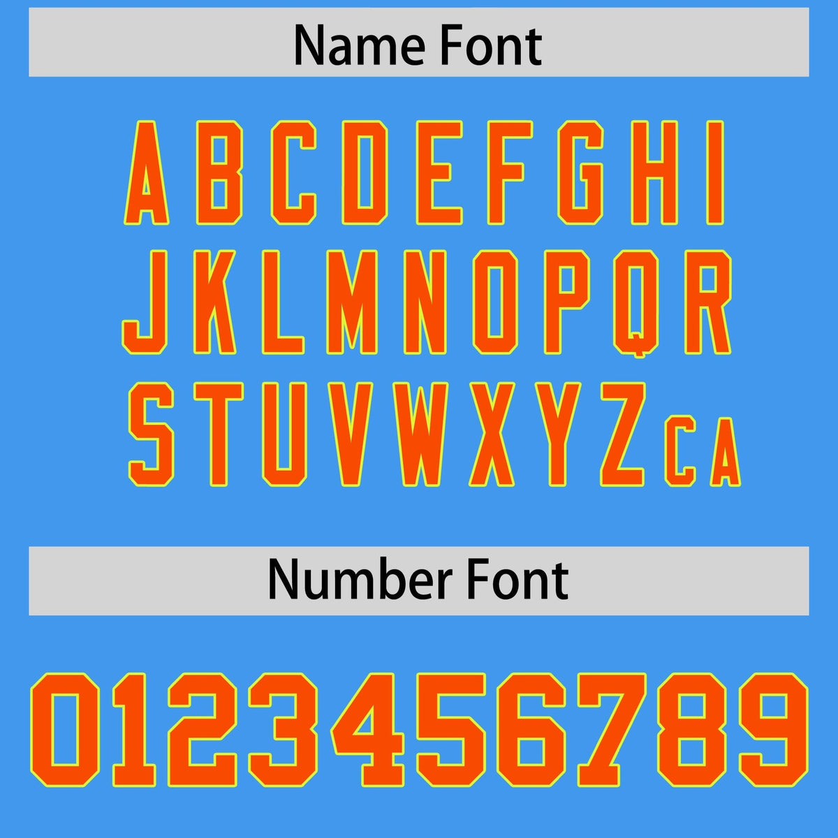 Custom Powder Blue Orange Varsity Full-Snap Letterman Shoulder Color Block Jacket Hoodie| KXKSHOP