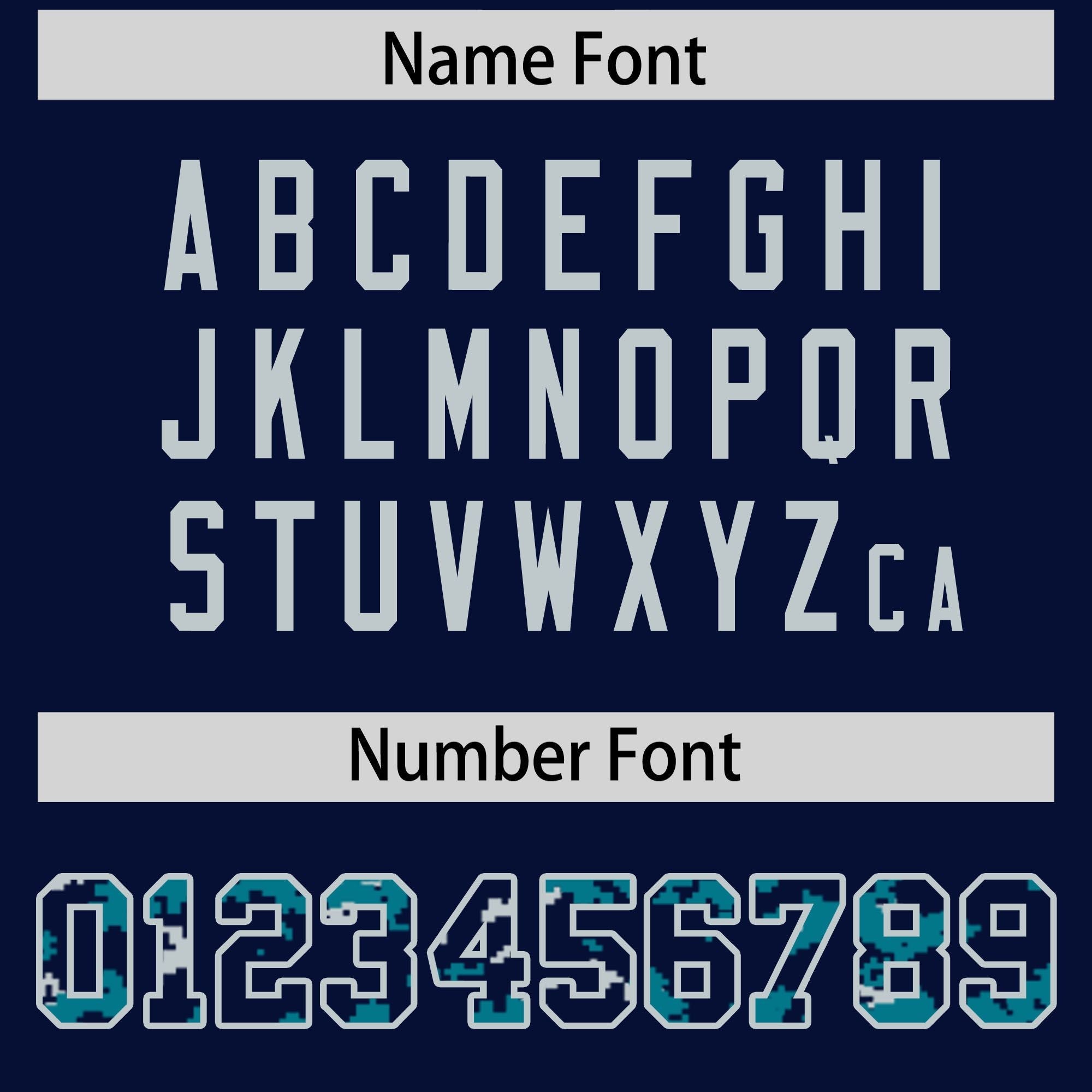 Custom Navy Aqua-Silver Raglan Sleeves Varsity Full-Snap Letterman Camo Jacket Hoodie| KXKSHOP