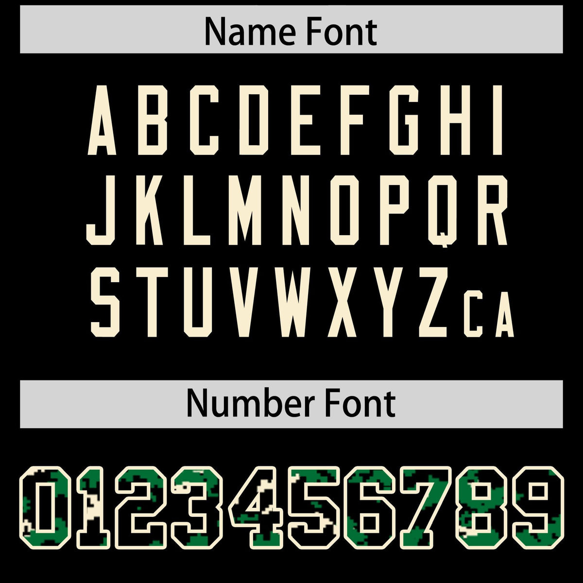 Custom Black Kelly Green-Cream Raglan Sleeves Varsity Full-Snap Letterman Camo Jacket Hoodie| KXKSHOP