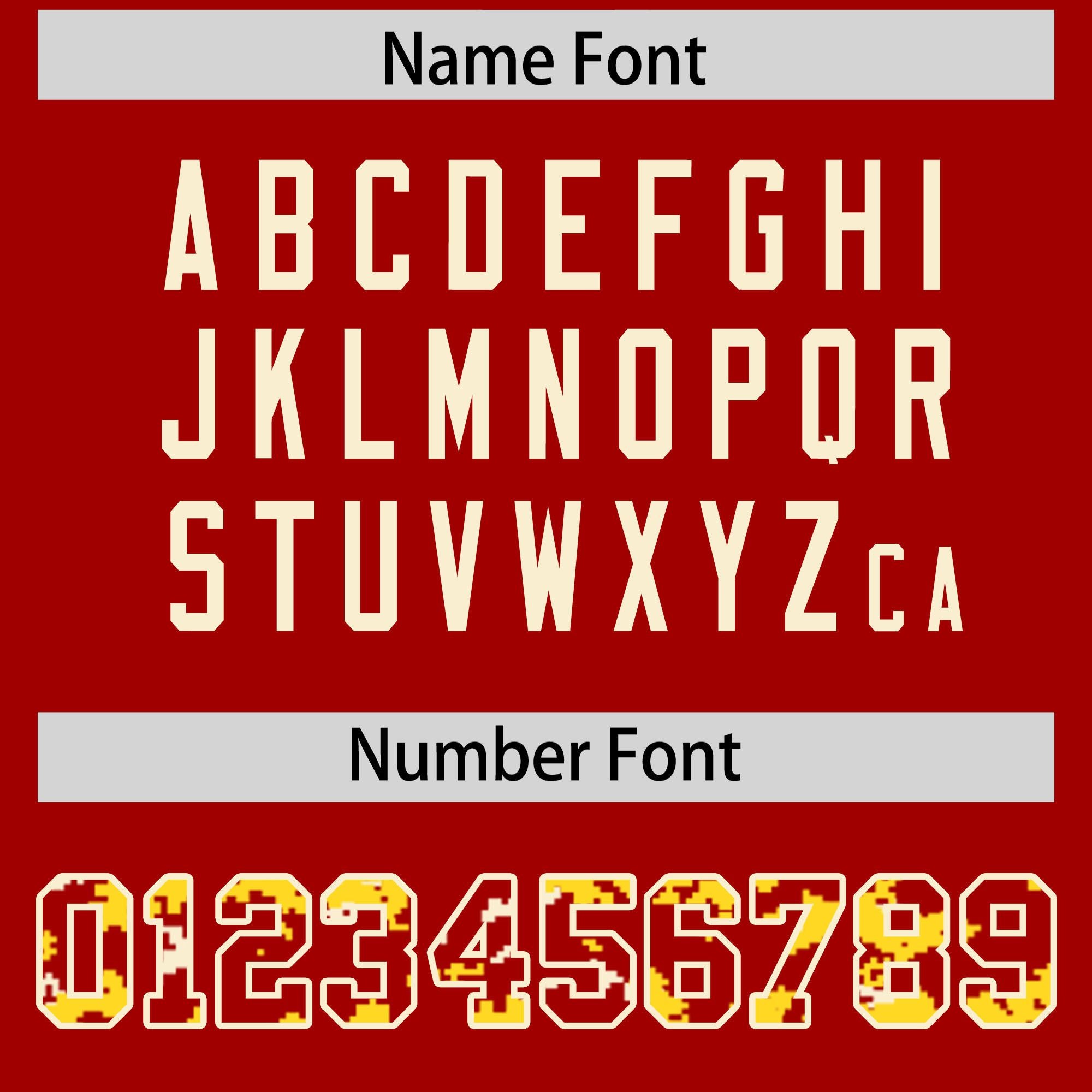 Custom Red Gold-Cream Raglan Sleeves Varsity Full-Snap Letterman Camo Jacket Hoodie| KXKSHOP