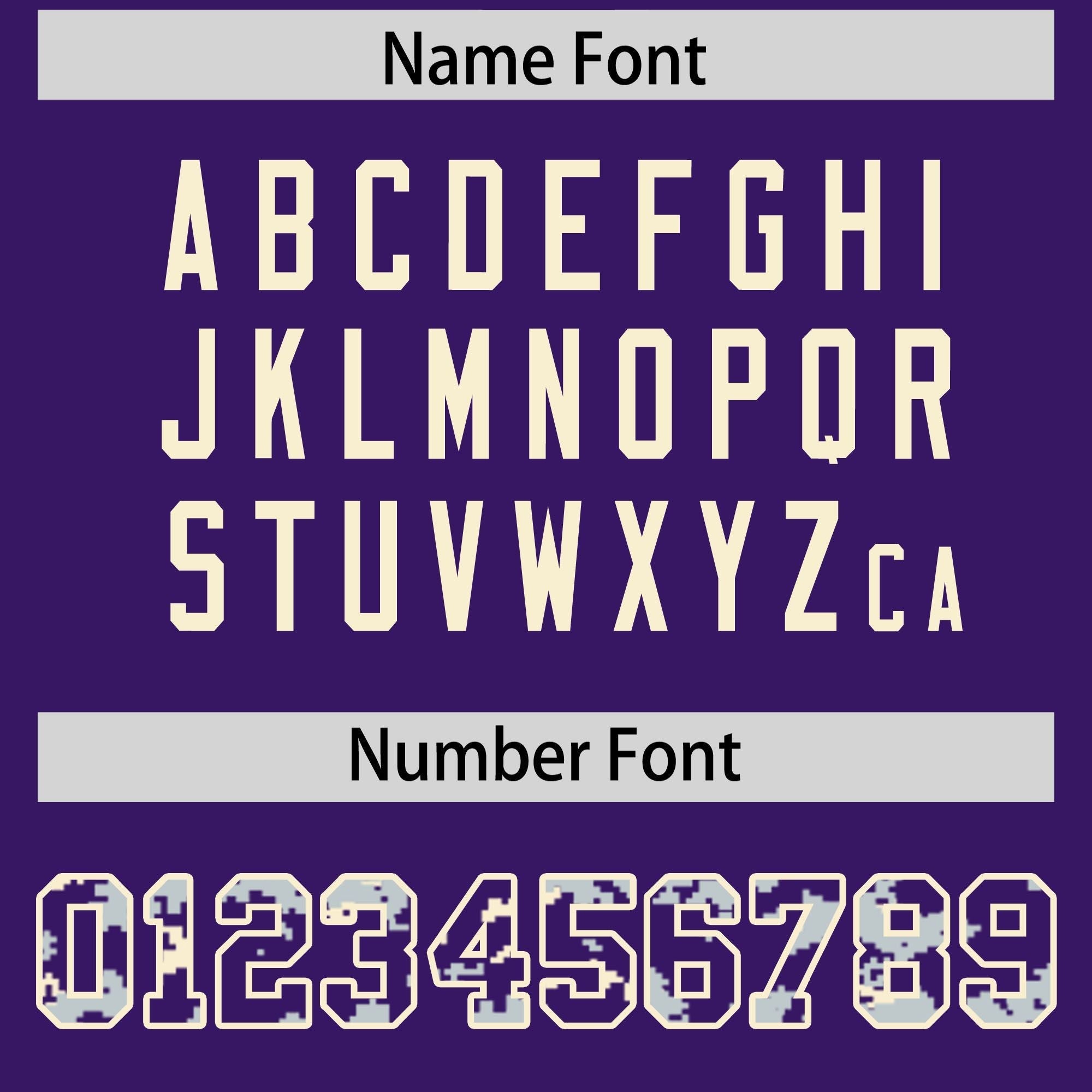 Custom Purple Silver-Cream Raglan Sleeves Varsity Full-Snap Letterman Camo Jacket Hoodie| KXKSHOP