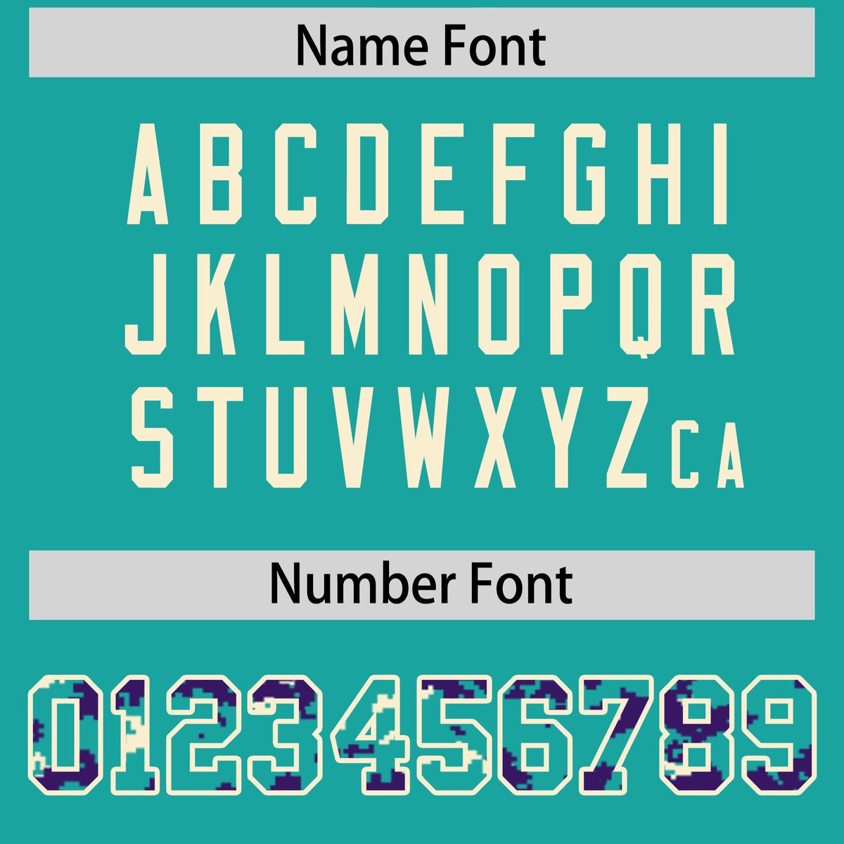 Custom Aqua Purple-Cream Raglan Sleeves Varsity Full-Snap Letterman Camo Jacket Hoodie| KXKSHOP