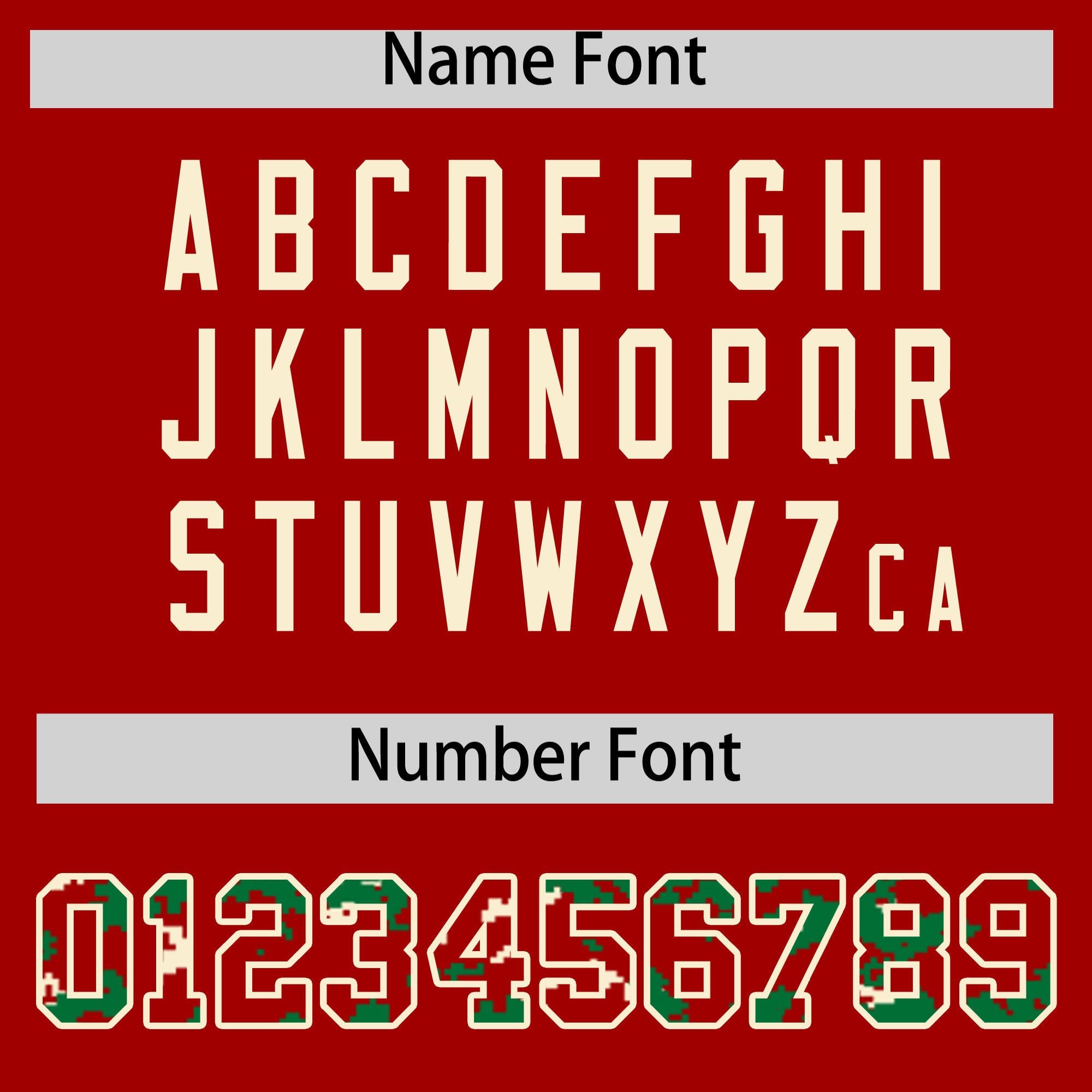 Custom Red Kelly Green-Cream Raglan Sleeves Varsity Full-Snap Letterman Camo Jacket Hoodie| KXKSHOP