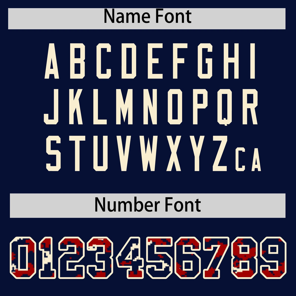 Custom Navy Red-Cream Raglan Sleeves Varsity Full-Snap Letterman Camo Jacket Hoodie| KXKSHOP