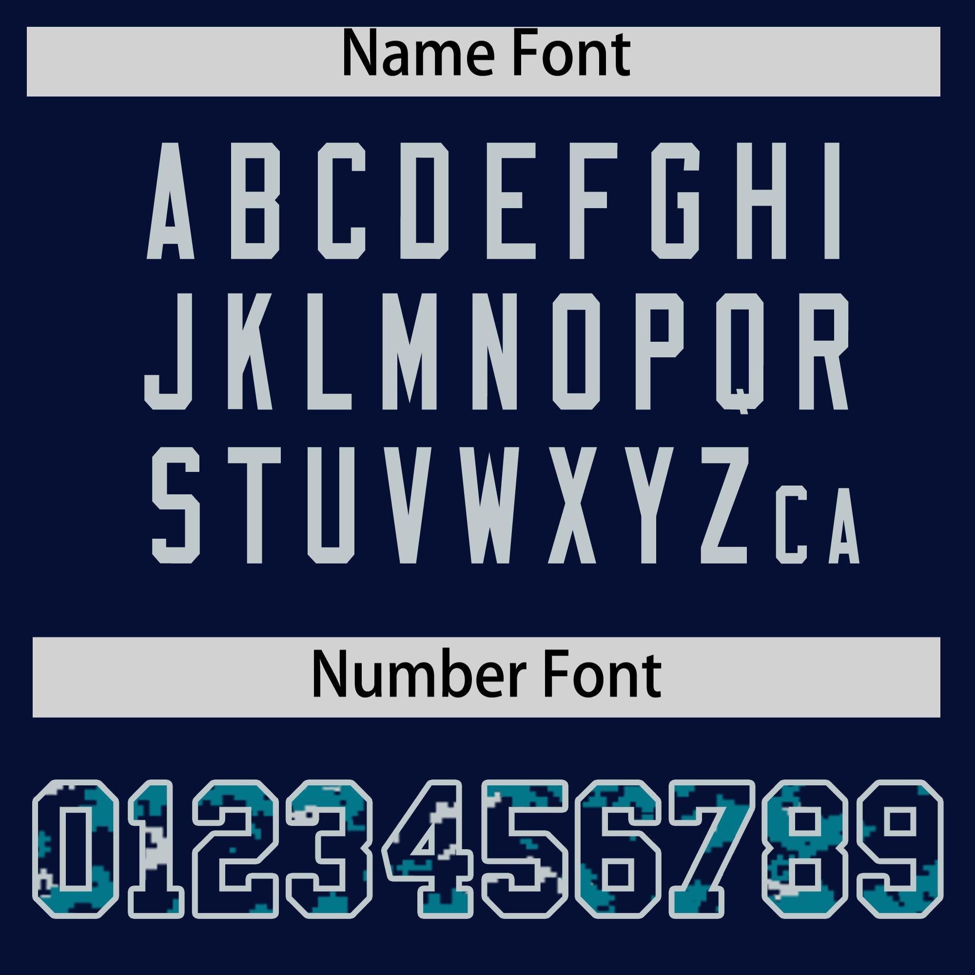 Custom Navy Aqua-Silver Raglan Sleeves Varsity Full-Snap Letterman Camo Jacket Hoodie| KXKSHOP