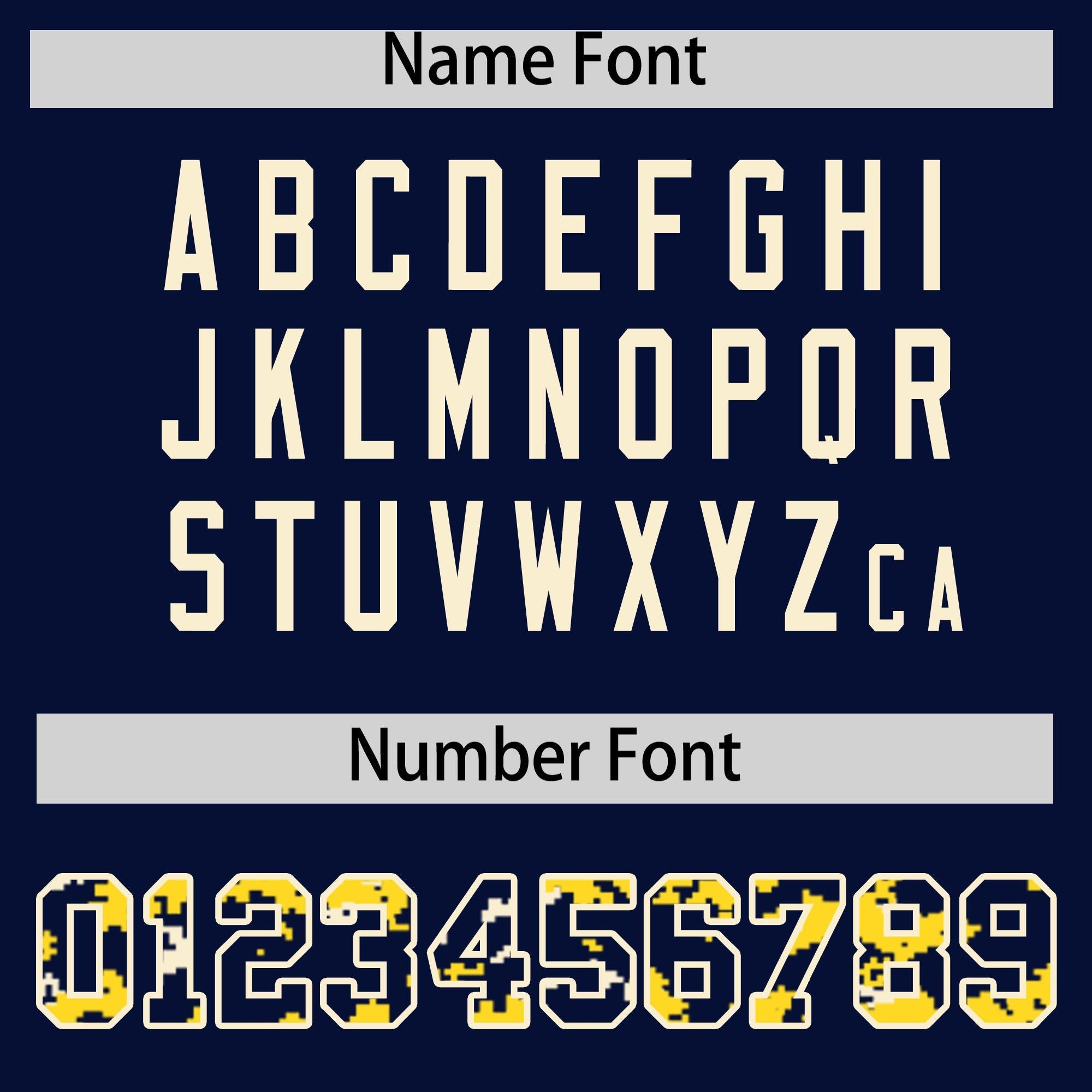 Custom Navy Gold-Cream Raglan Sleeves Varsity Full-Snap Letterman Camo Jacket Hoodie| KXKSHOP