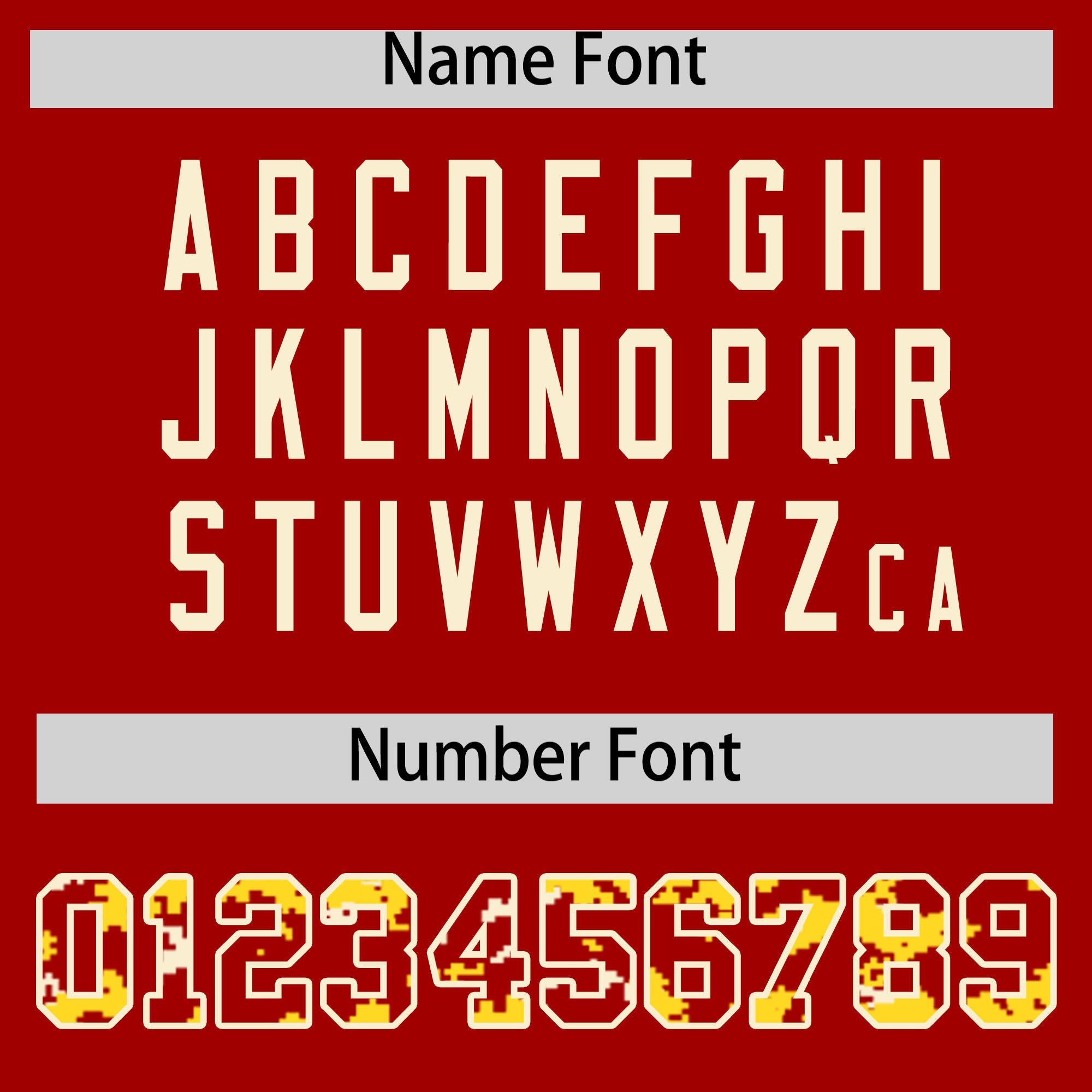 Custom Red Gold-Cream Raglan Sleeves Varsity Full-Snap Letterman Camo Jacket Hoodie| KXKSHOP