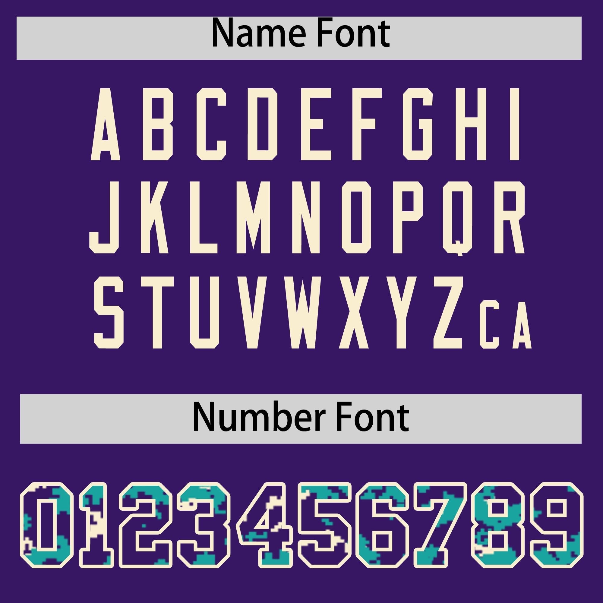 Custom Purple Aqua-Cream Raglan Sleeves Varsity Full-Snap Letterman Camo Jacket Hoodie| KXKSHOP