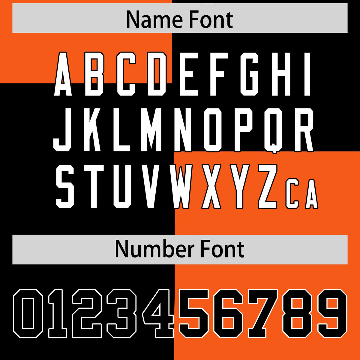 Custom Black Orange Varsity Full-Snap Four Squares Color Block Letterman Jacket Hoodie| KXKSHOP