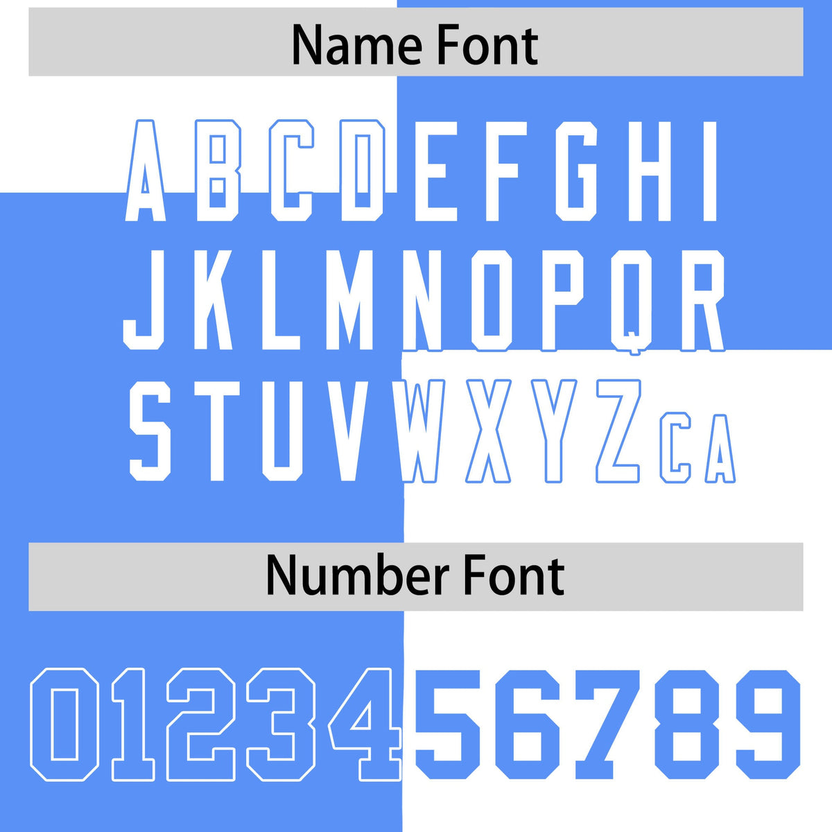 Custom Powder Blue White Varsity Full-Snap Four Squares Color Block Letterman Jacket Hoodie| KXKSHOP