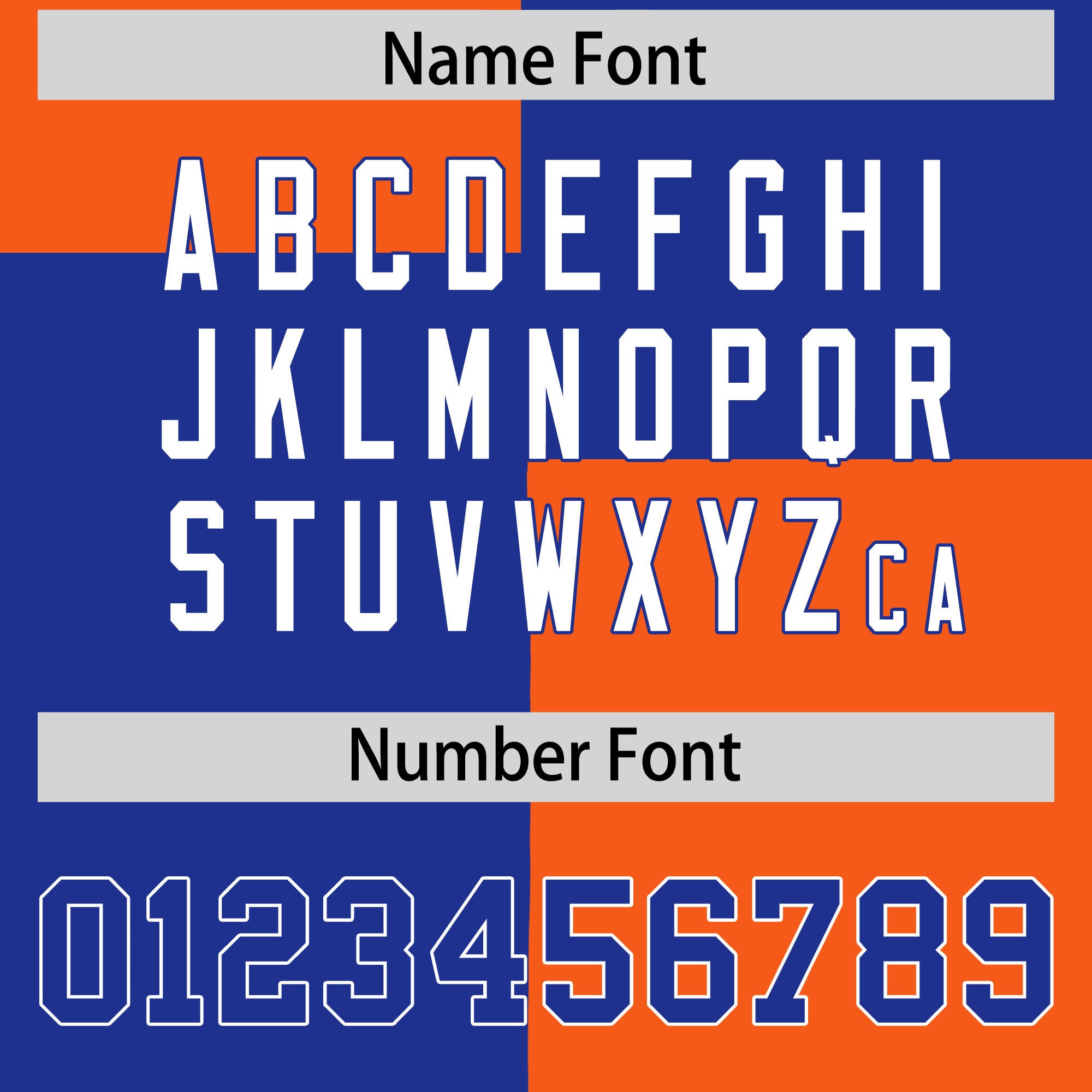 Custom Royal Orange Varsity Full-Snap Four Squares Color Block Letterman Jacket Hoodie| KXKSHOP