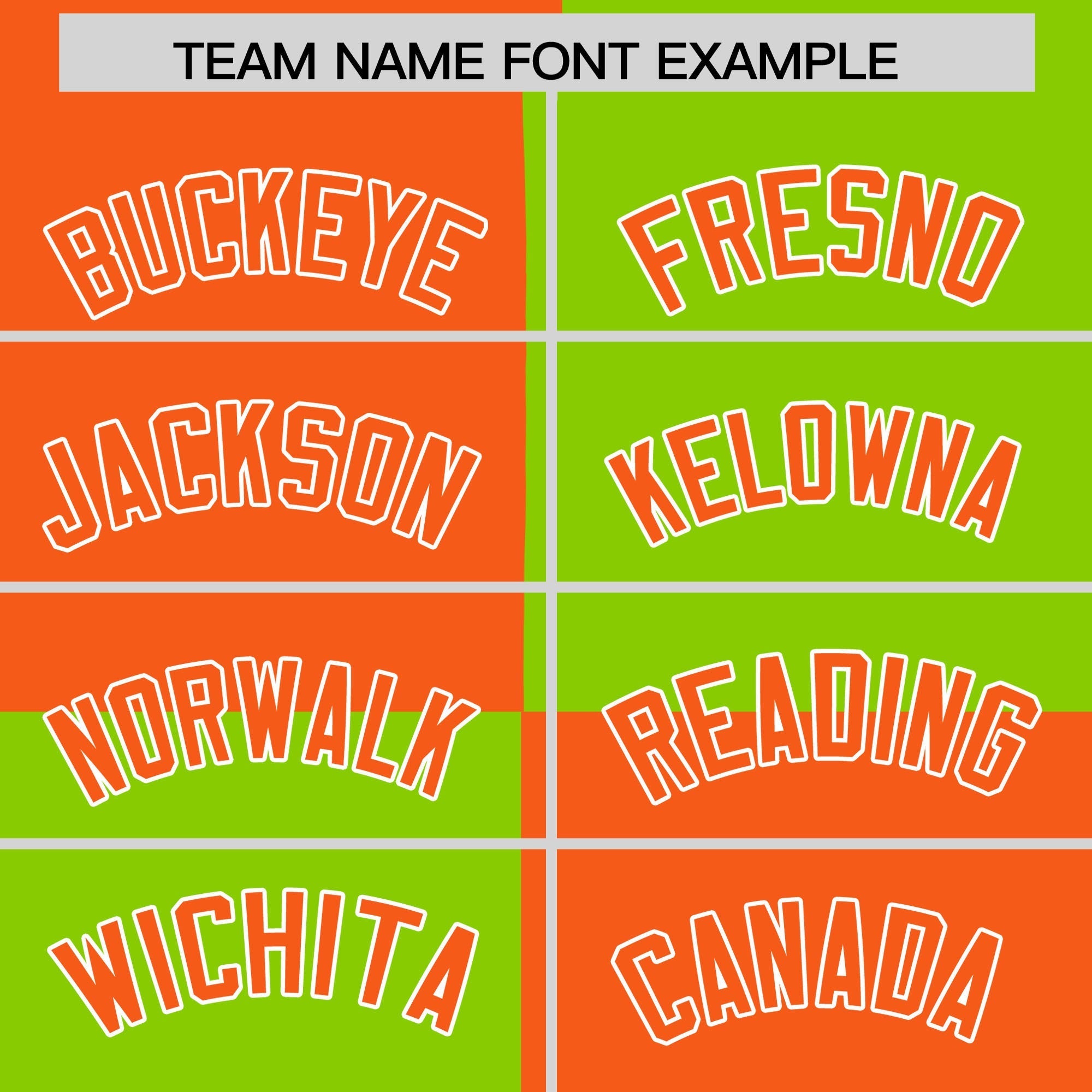 Custom Orange Neon Green Varsity Full-Snap Four Squares Color Block Letterman Jacket Hoodie| KXKSHOP