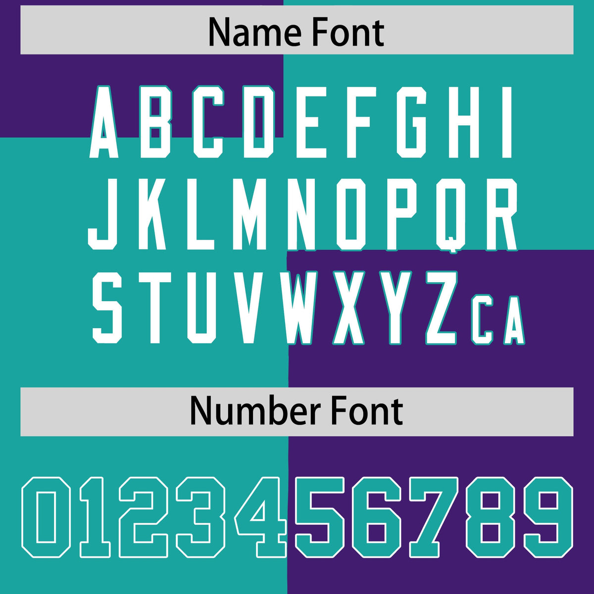 Custom Aqua Purple Varsity Full-Snap Four Squares Color Block Letterman Jacket Hoodie| KXKSHOP