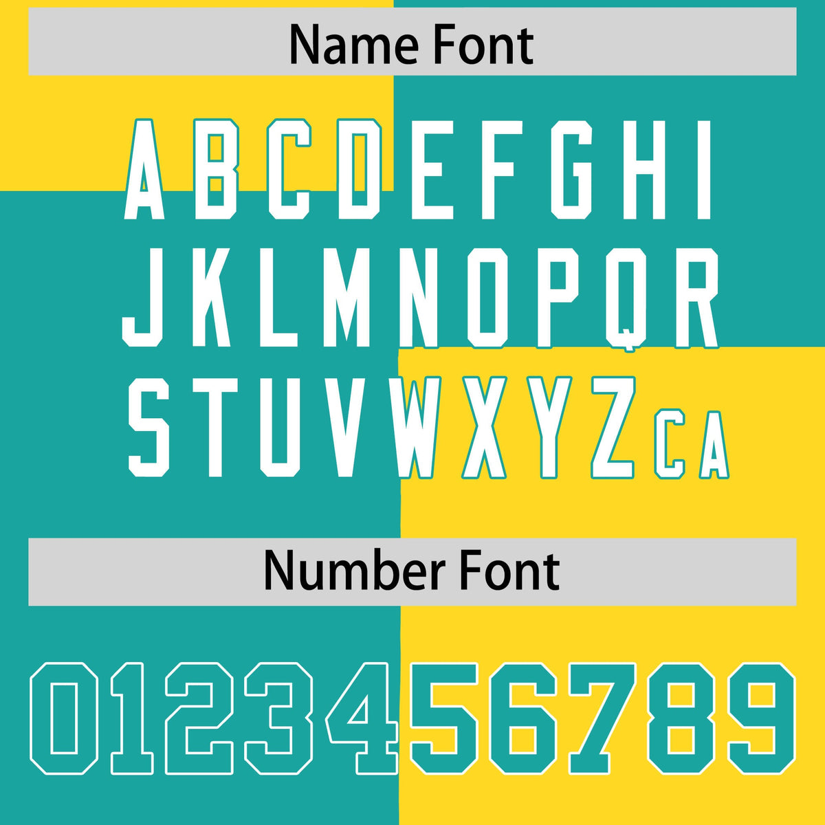 Custom Aqua Gold Varsity Full-Snap Four Squares Color Block Letterman Jacket Hoodie| KXKSHOP