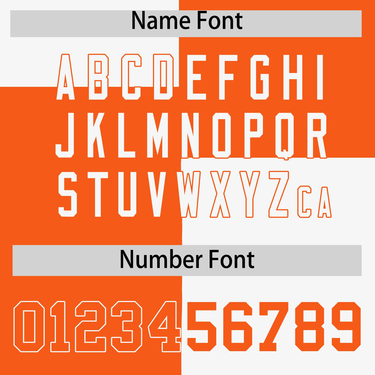 Custom Orange White Varsity Full-Snap Four Squares Color Block Letterman Jacket Hoodie| KXKSHOP