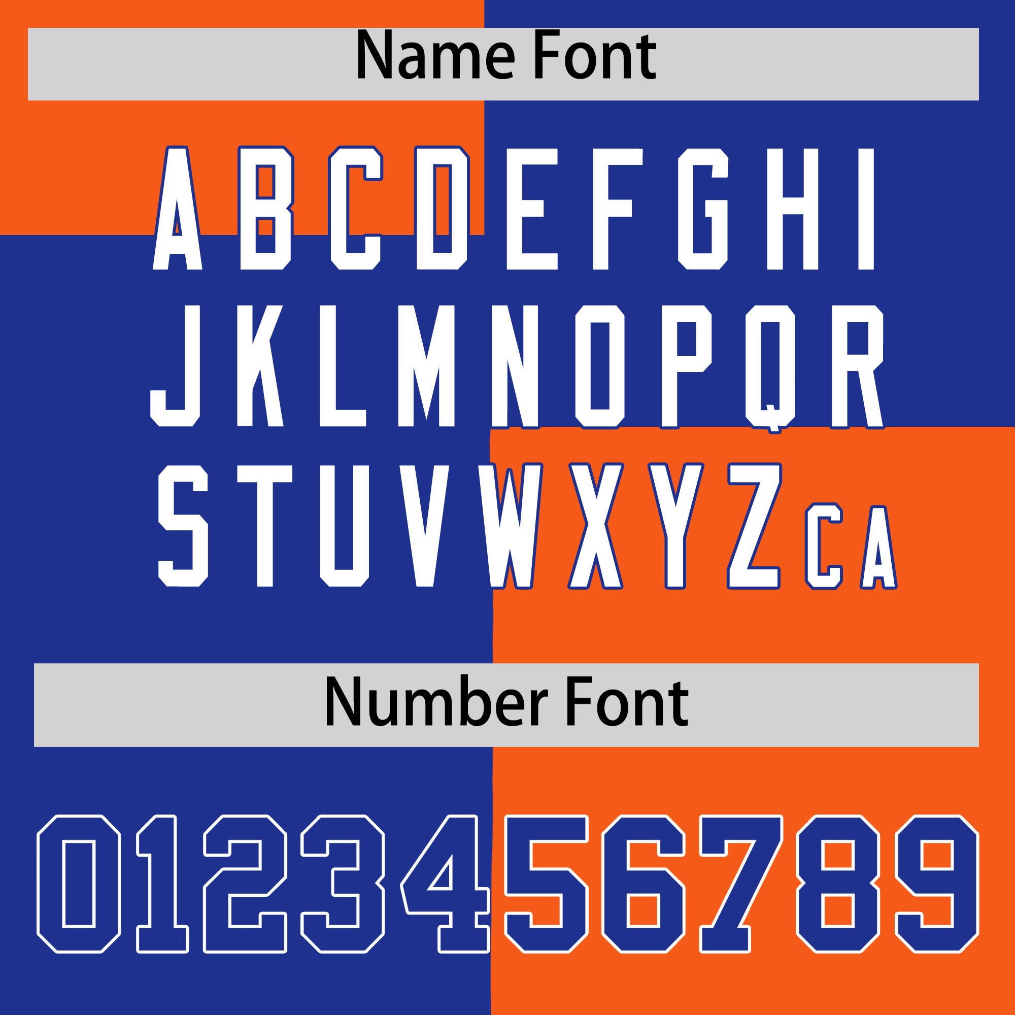 Custom Royal Orange Varsity Full-Snap Four Squares Color Block Letterman Jacket Hoodie| KXKSHOP