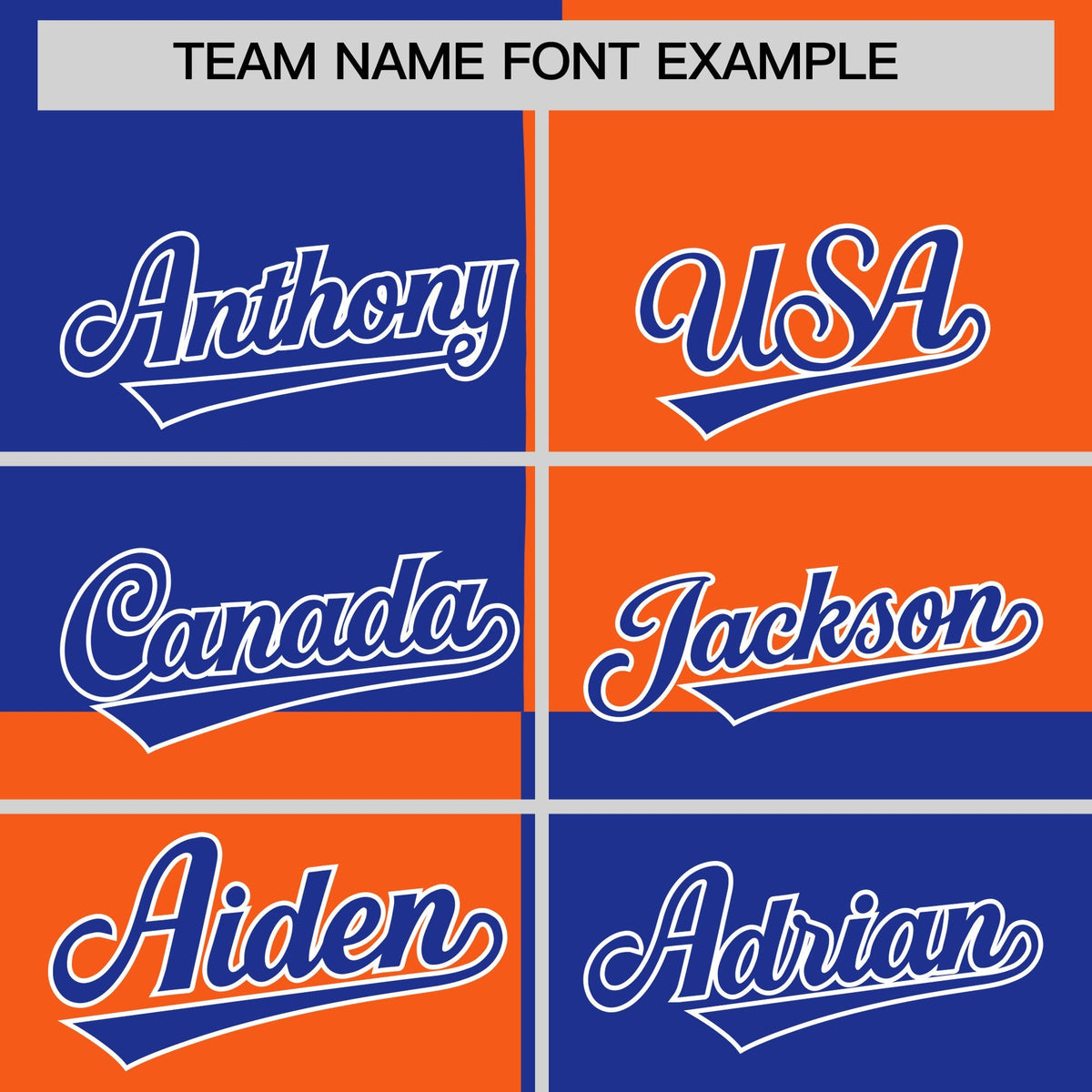 Custom Royal Orange Varsity Full-Snap Four Squares Color Block Letterman Jacket Hoodie| KXKSHOP