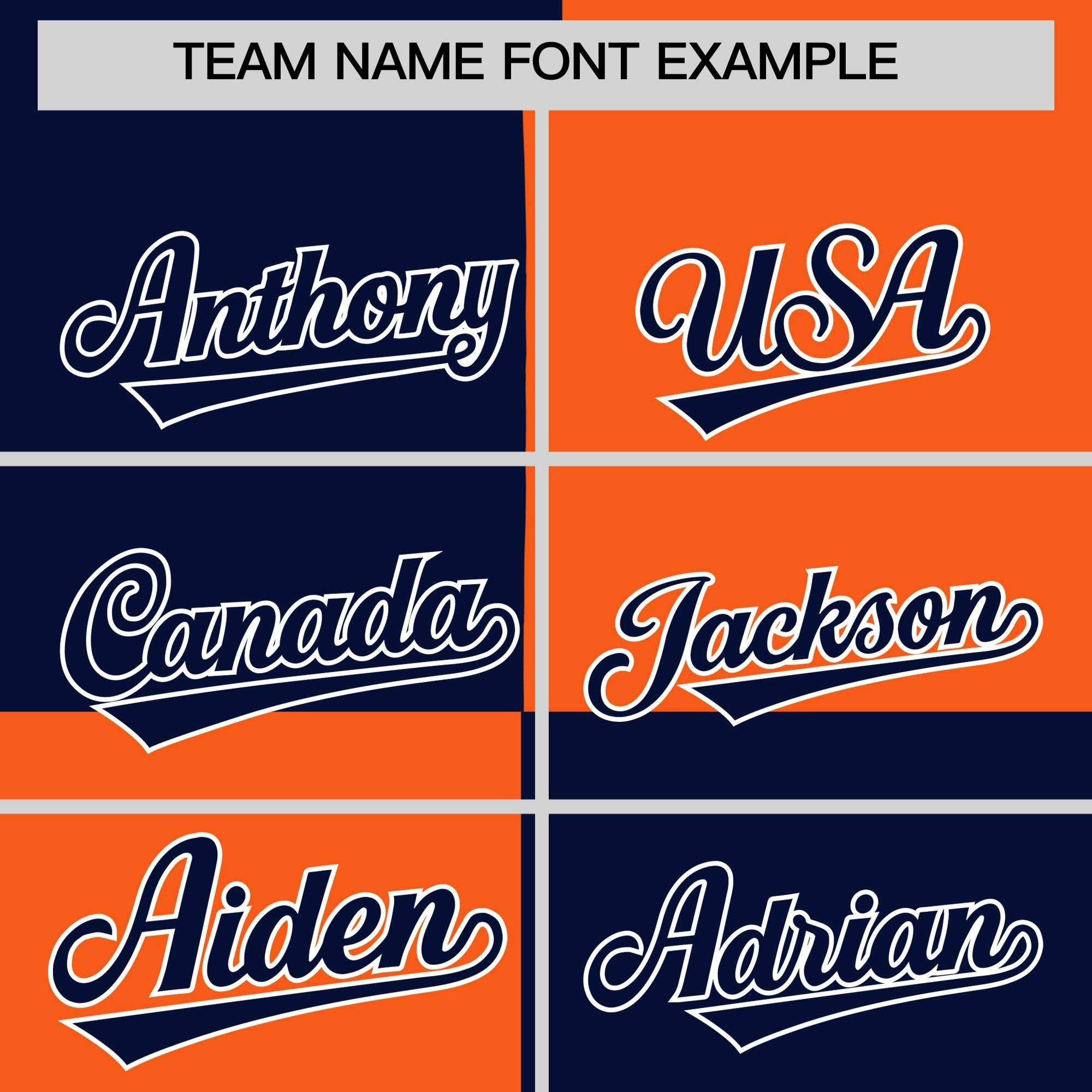 Custom Navy Orange Varsity Full-Snap Four Squares Color Block Letterman Jacket Hoodie| KXKSHOP