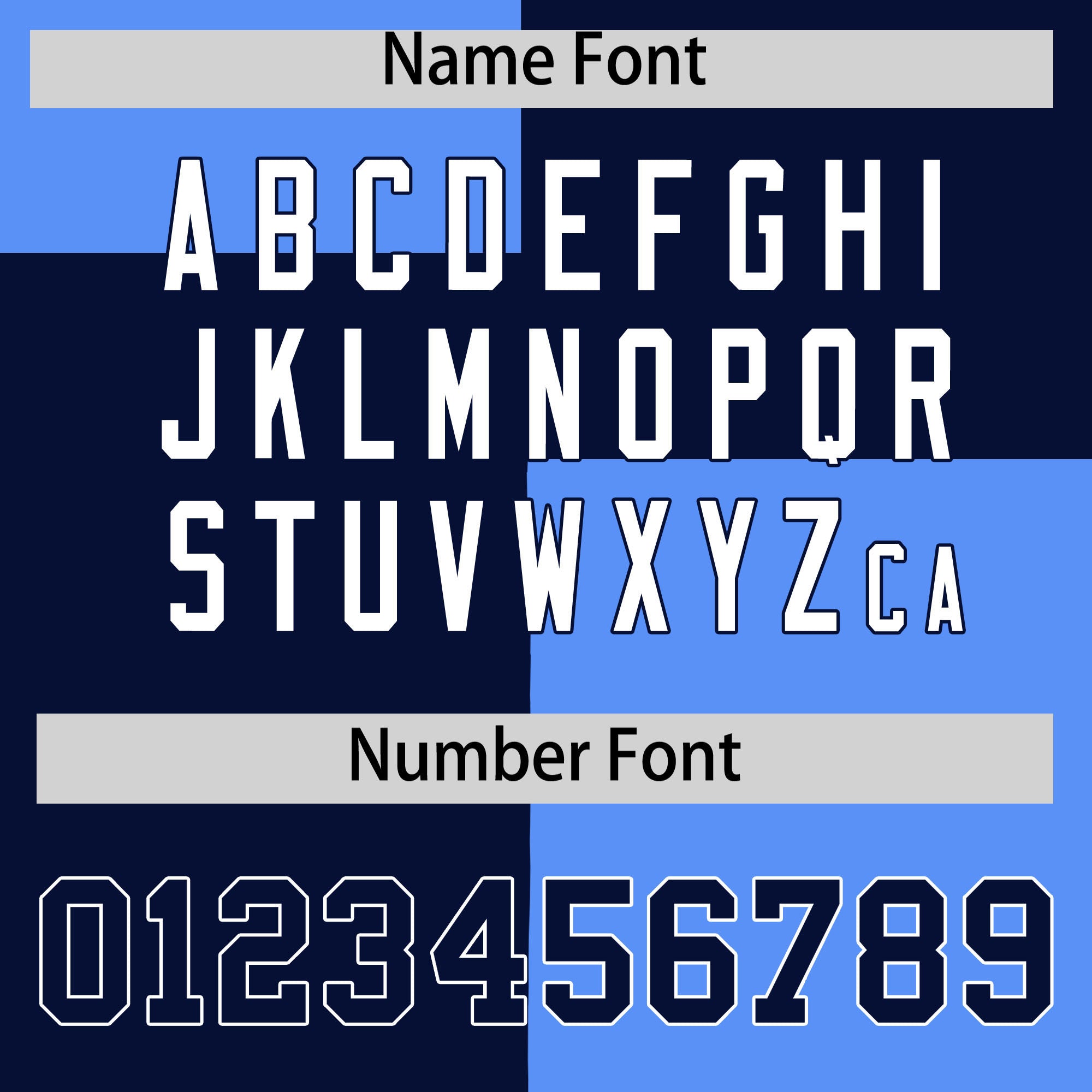 Custom Navy Powder Blue Varsity Full-Snap Four Squares Color Block Letterman Jacket Hoodie| KXKSHOP