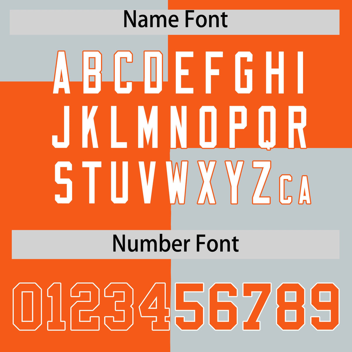 Custom Orange Silver Varsity Full-Snap Four Squares Color Block Letterman Jacket Hoodie| KXKSHOP