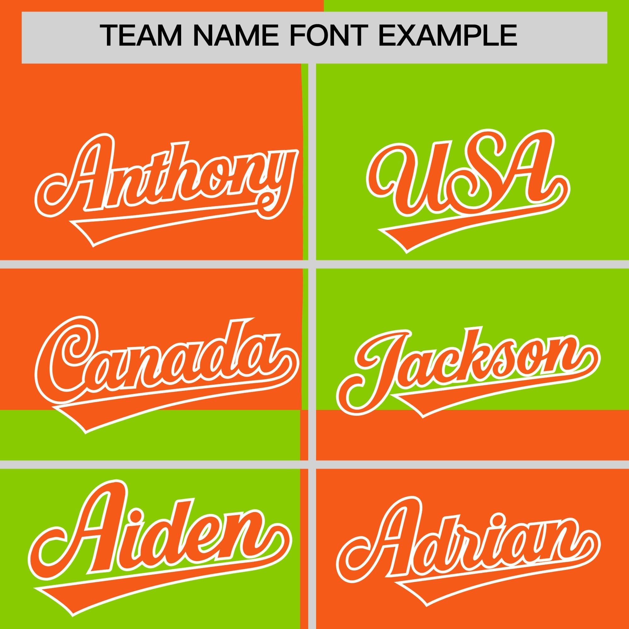 Custom Orange Neon Green Varsity Full-Snap Four Squares Color Block Letterman Jacket Hoodie| KXKSHOP