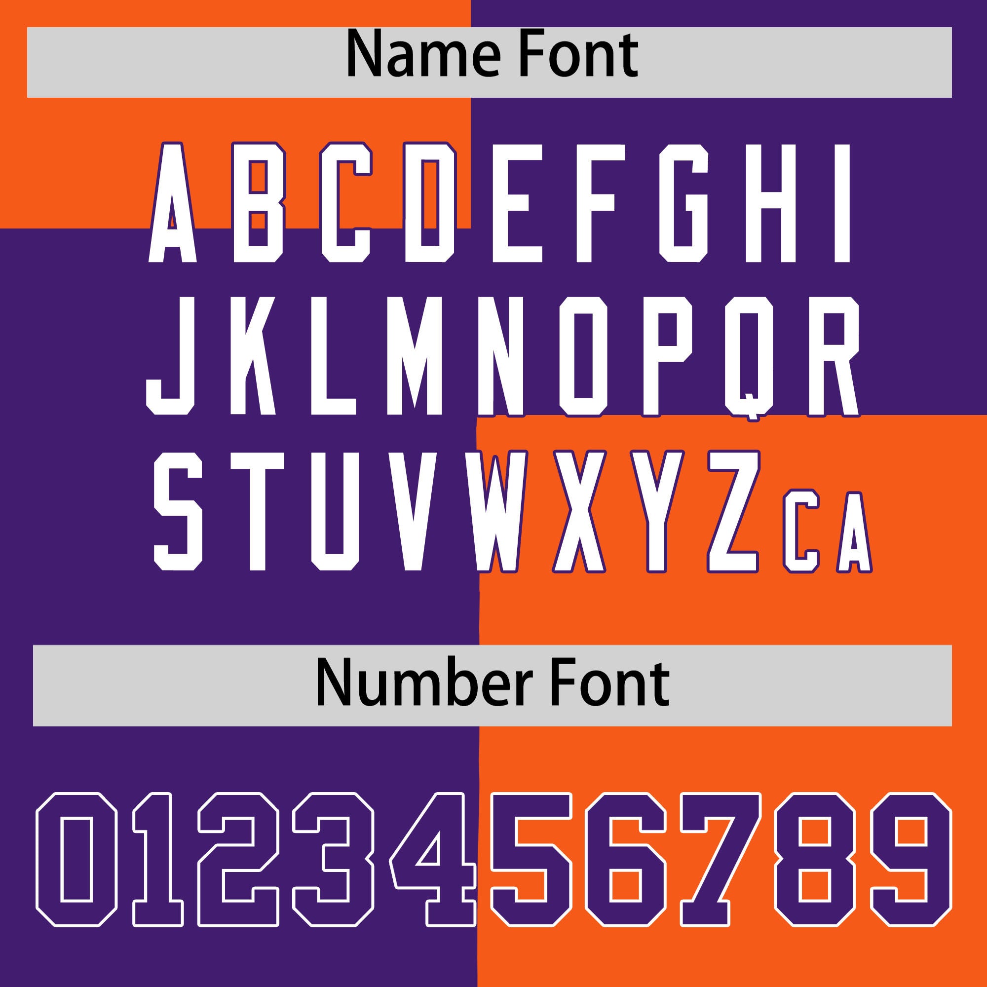 Custom Purple Orange Varsity Full-Snap Four Squares Color Block Letterman Jacket Hoodie| KXKSHOP