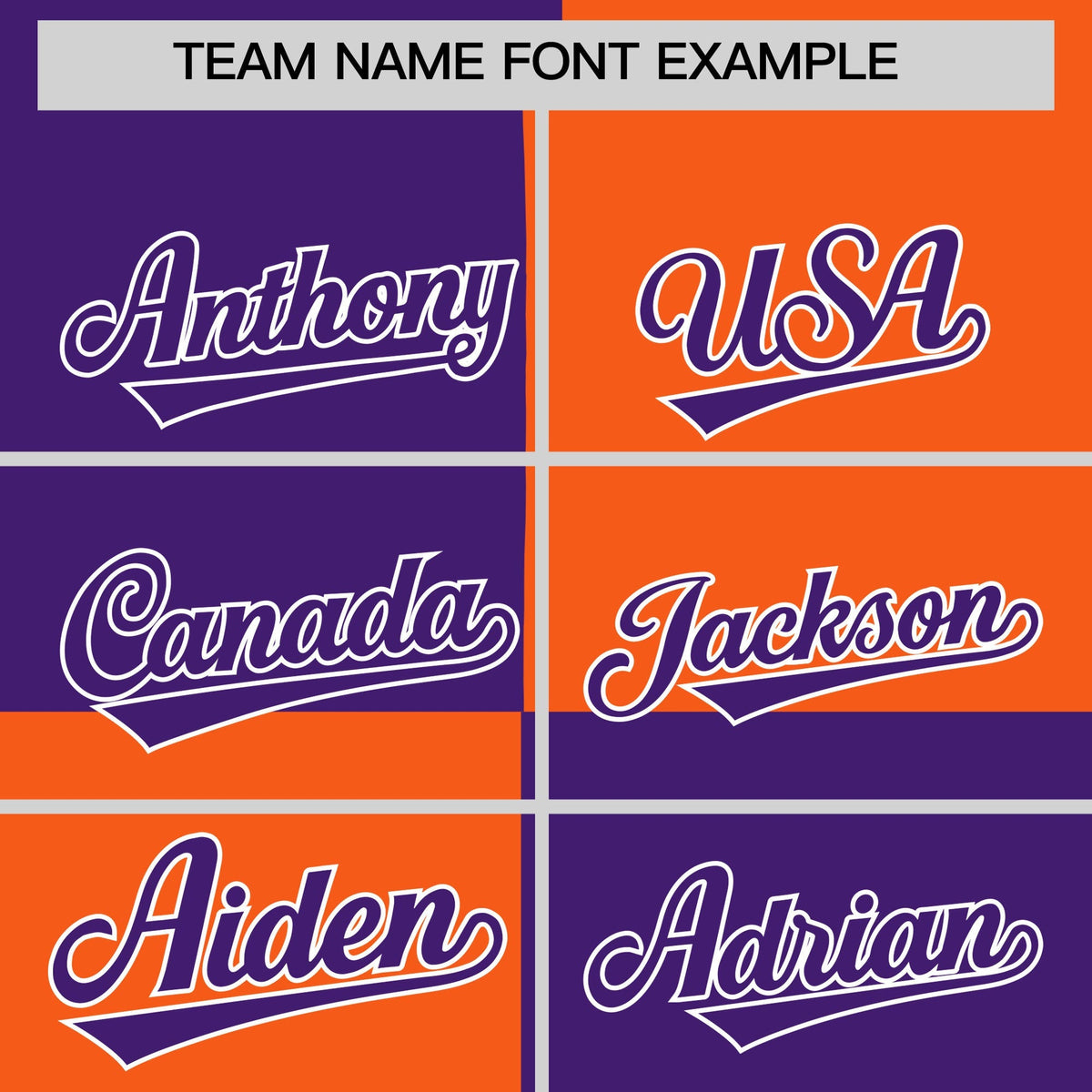 Custom Purple Orange Varsity Full-Snap Four Squares Color Block Letterman Jacket Hoodie| KXKSHOP