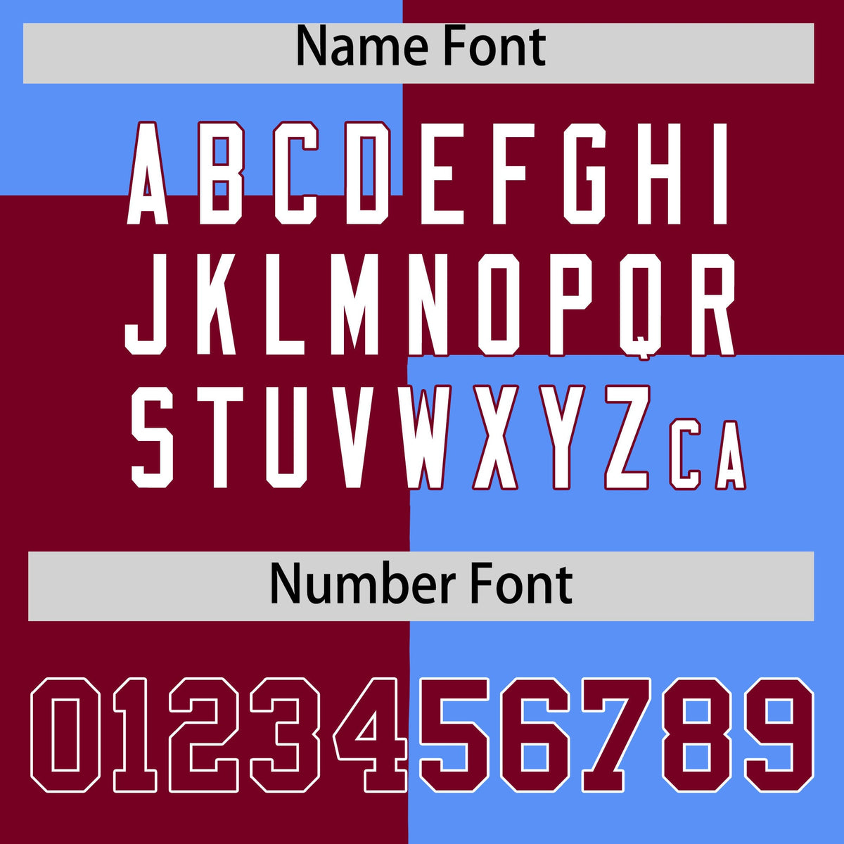 Custom Crimson Powder Blue Varsity Full-Snap Four Squares Color Block Letterman Jacket Hoodie| KXKSHOP