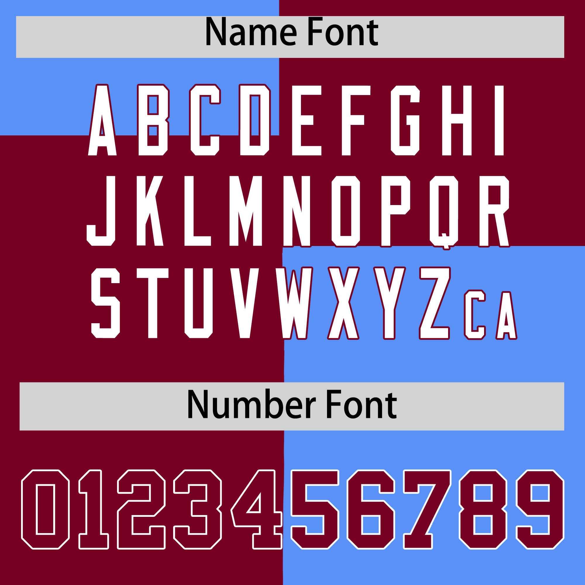 Custom Crimson Powder Blue Varsity Full-Snap Four Squares Color Block Letterman Jacket Hoodie| KXKSHOP