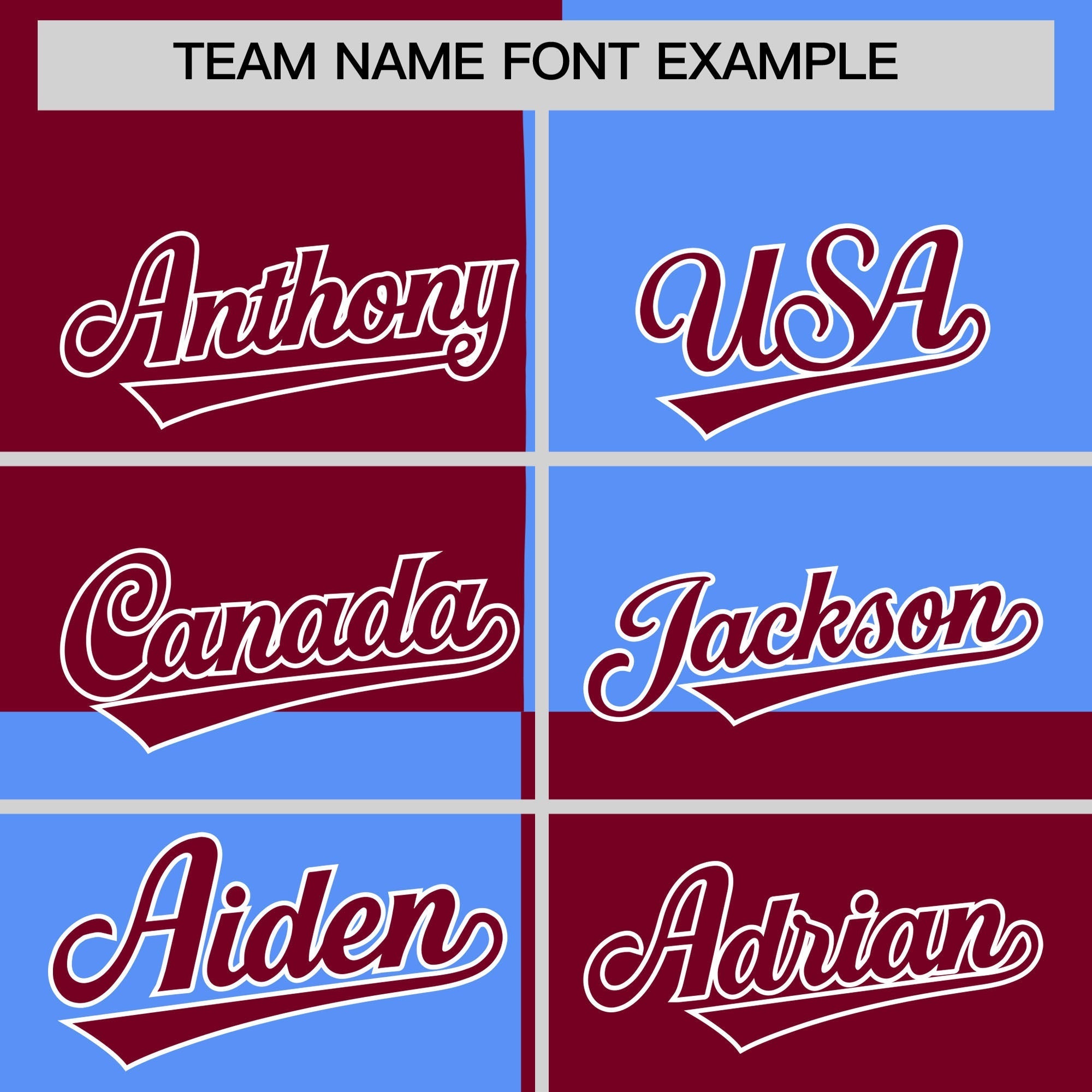 Custom Crimson Powder Blue Varsity Full-Snap Four Squares Color Block Letterman Jacket Hoodie| KXKSHOP