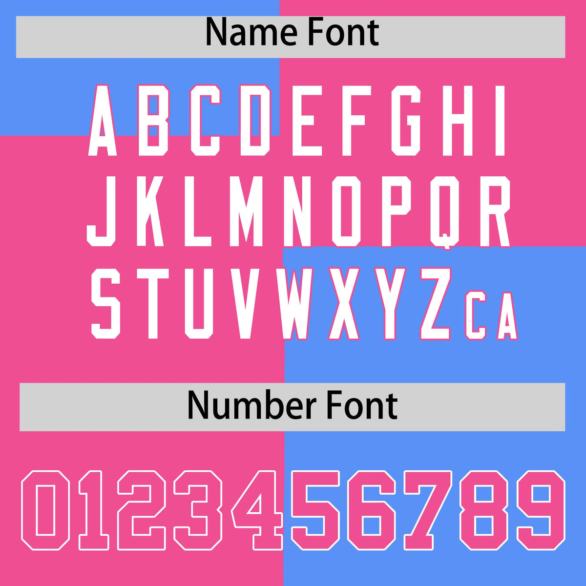 Custom Pink Powder Blue Varsity Full-Snap Four Squares Color Block Letterman Jacket Hoodie| KXKSHOP