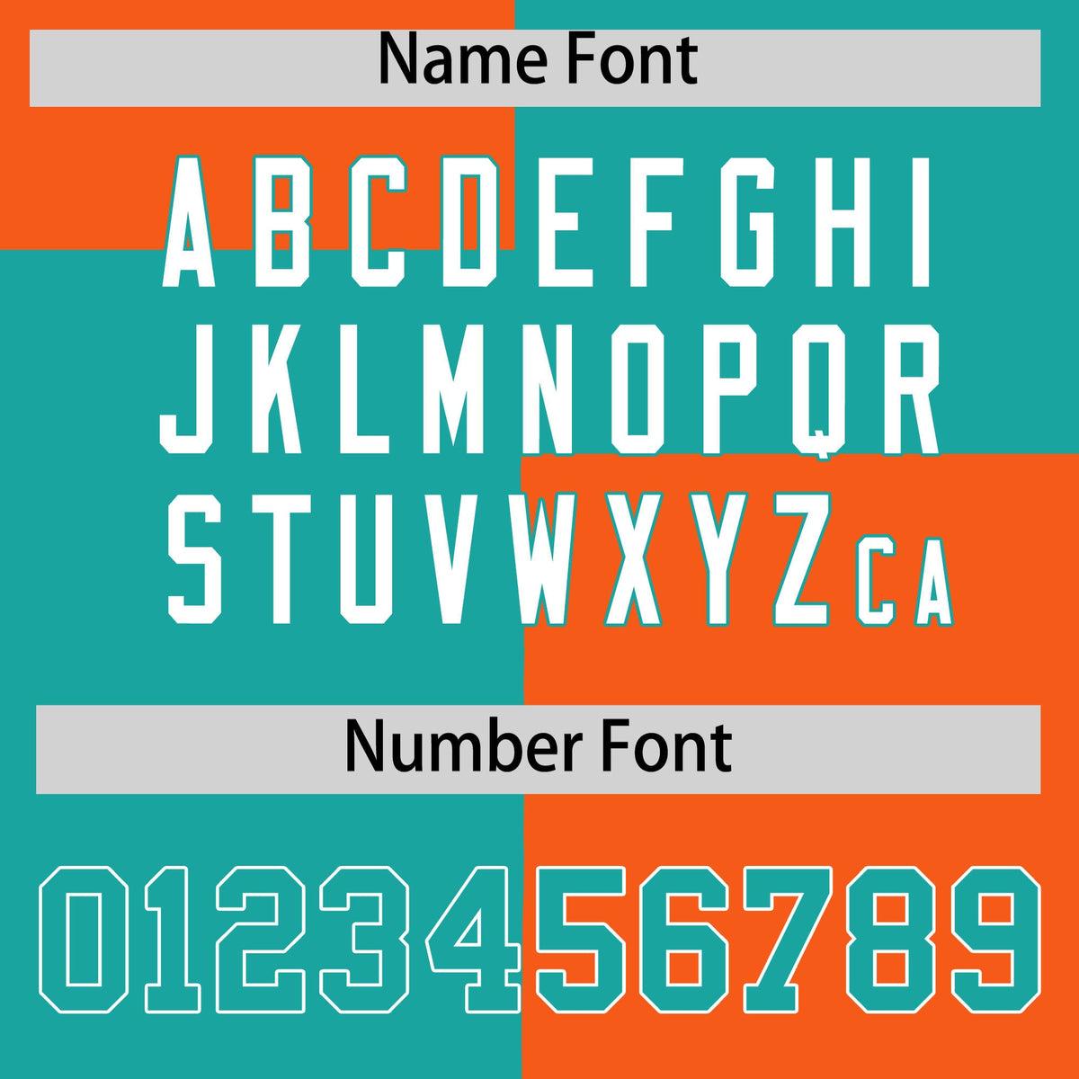 Custom Aqua Orange Varsity Full-Snap Four Squares Color Block Letterman Jacket Hoodie| KXKSHOP