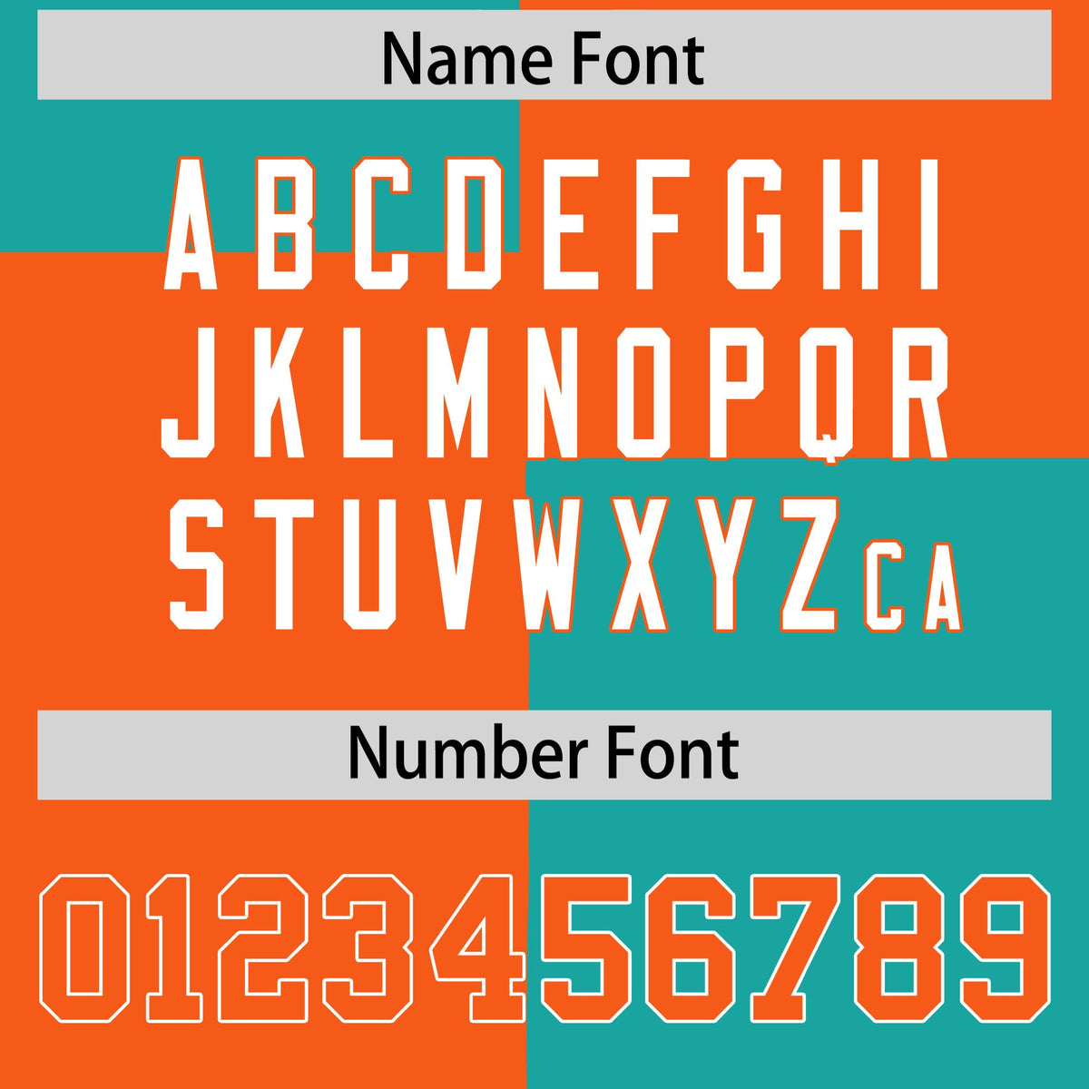 Custom Orange Aqua Varsity Full-Snap Four Squares Color Block Letterman Jacket Hoodie| KXKSHOP