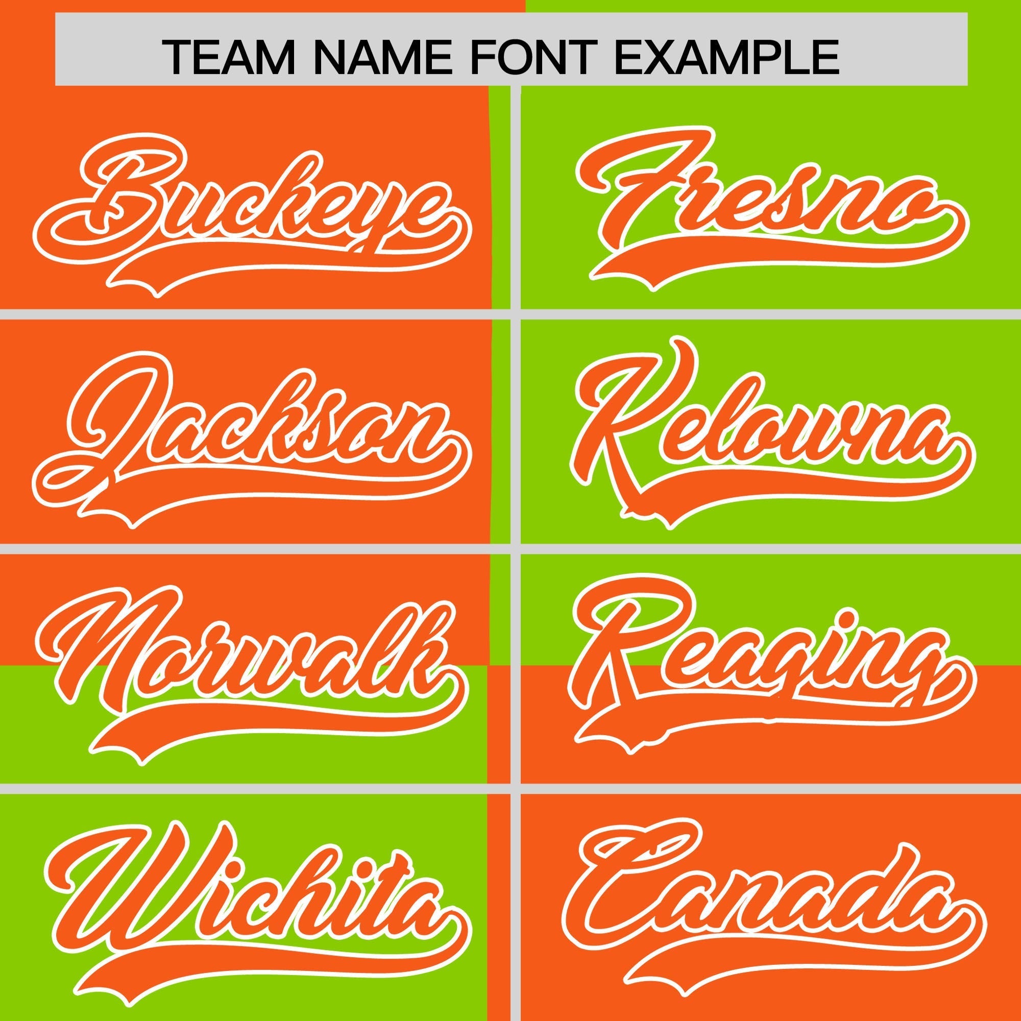 Custom Orange Neon Green Varsity Full-Snap Four Squares Color Block Letterman Jacket Hoodie| KXKSHOP