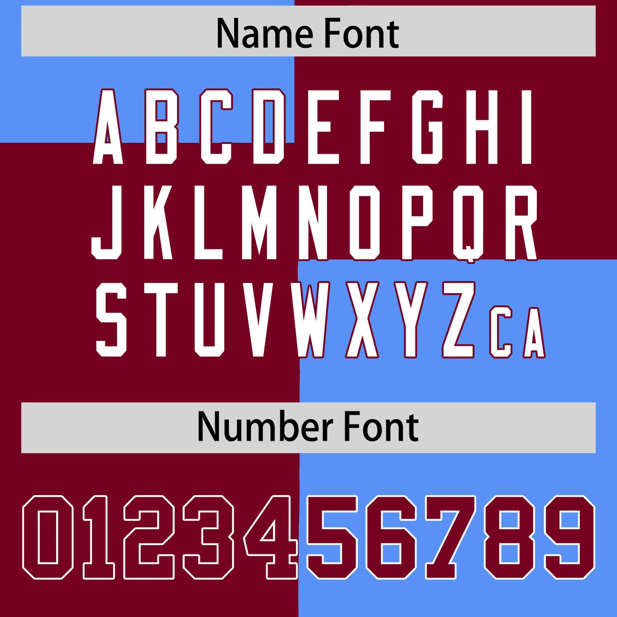 Custom Crimson Powder Blue Varsity Full-Snap Four Squares Color Block Letterman Jacket Hoodie| KXKSHOP