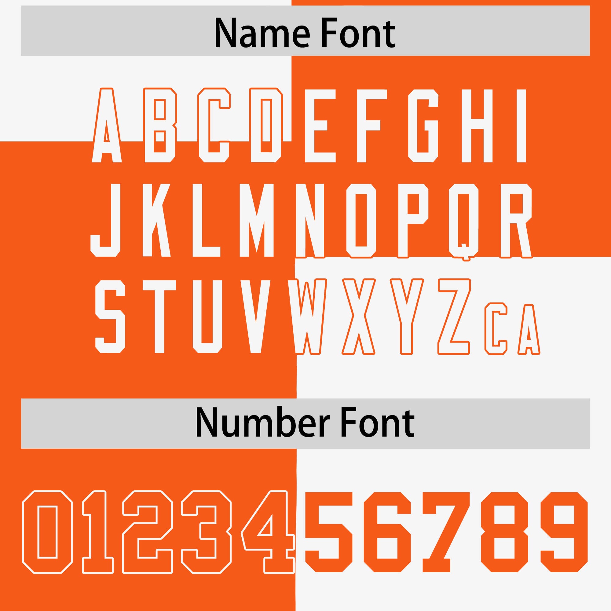 Custom Orange White Varsity Full-Snap Four Squares Color Block Letterman Jacket Hoodie| KXKSHOP