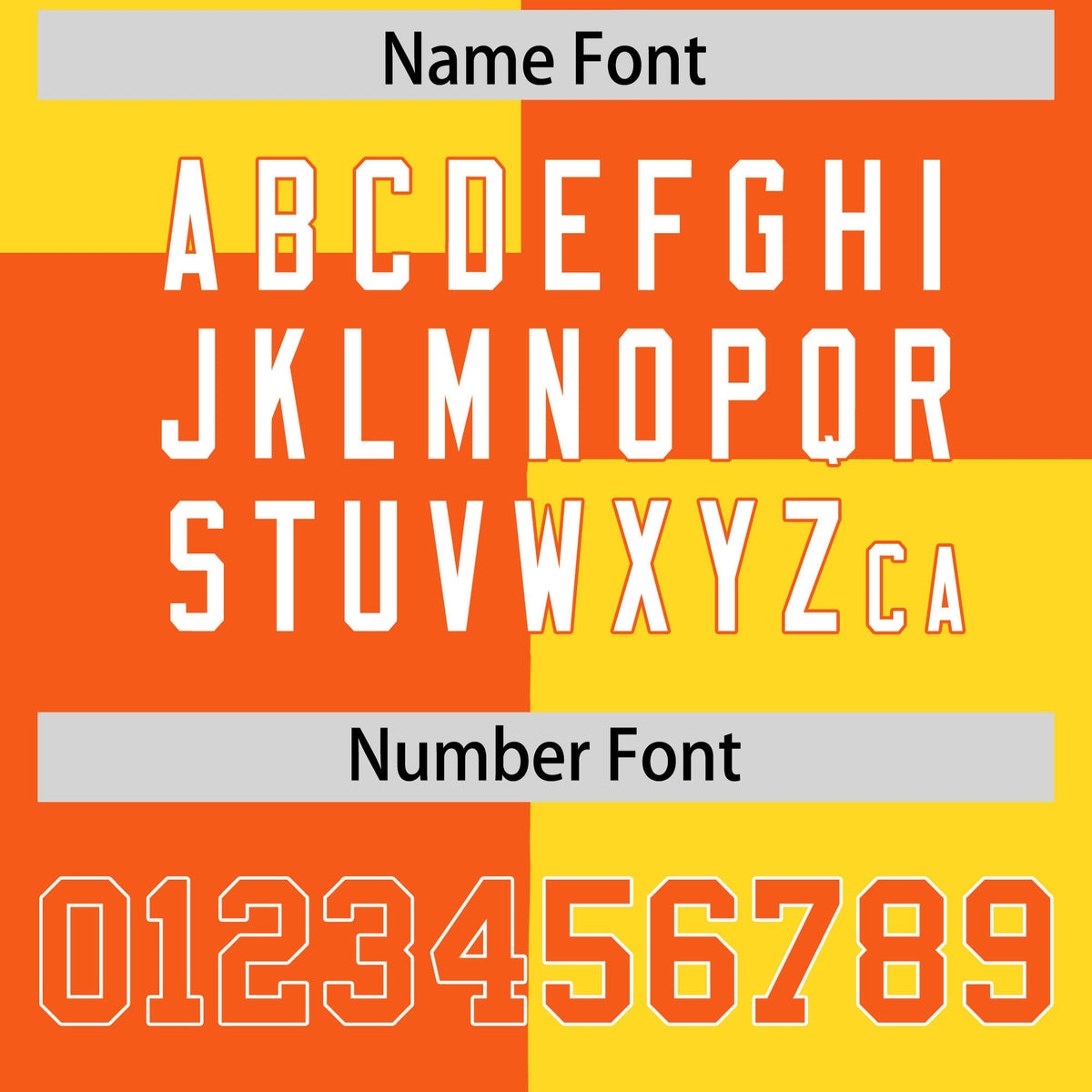 Custom Orange Gold Varsity Full-Snap Four Squares Color Block Letterman Jacket Hoodie| KXKSHOP