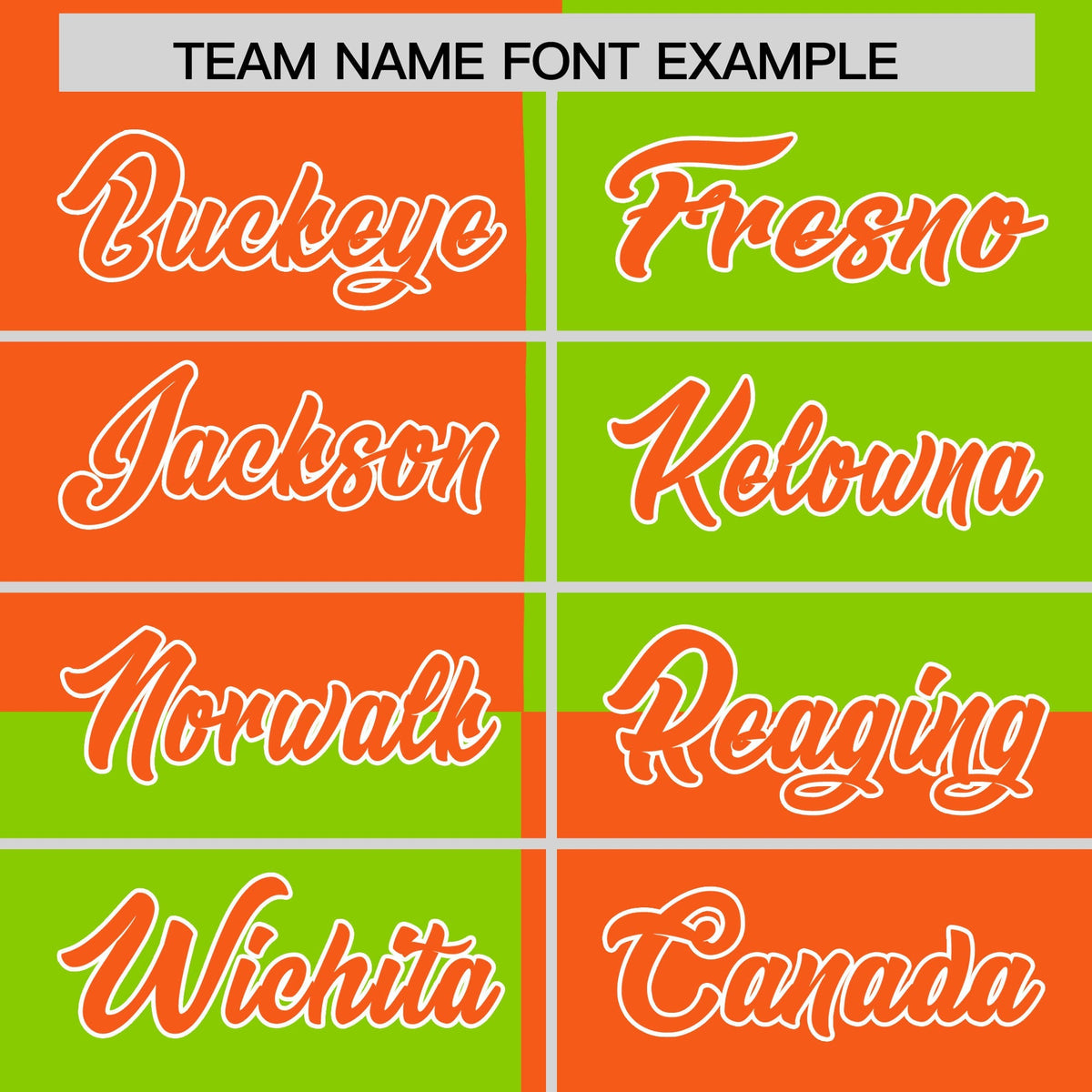 Custom Orange Neon Green Varsity Full-Snap Four Squares Color Block Letterman Jacket Hoodie| KXKSHOP