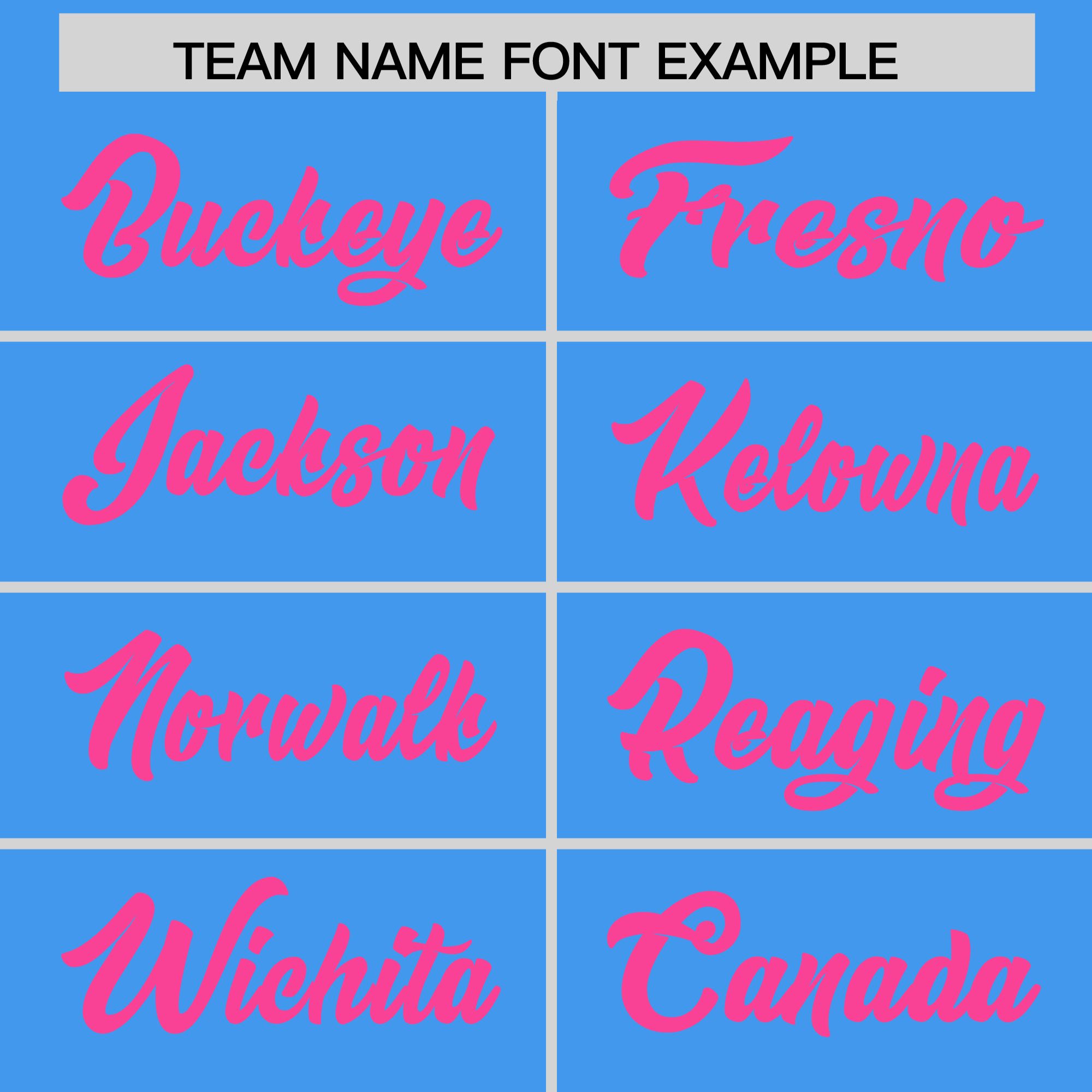 Custom Powder Blue Pink-Fluorescent Green Raglan Sleeves Varsity Full-Snap Letterman Three Stripes Jacket Hoodie| KXKSHOP