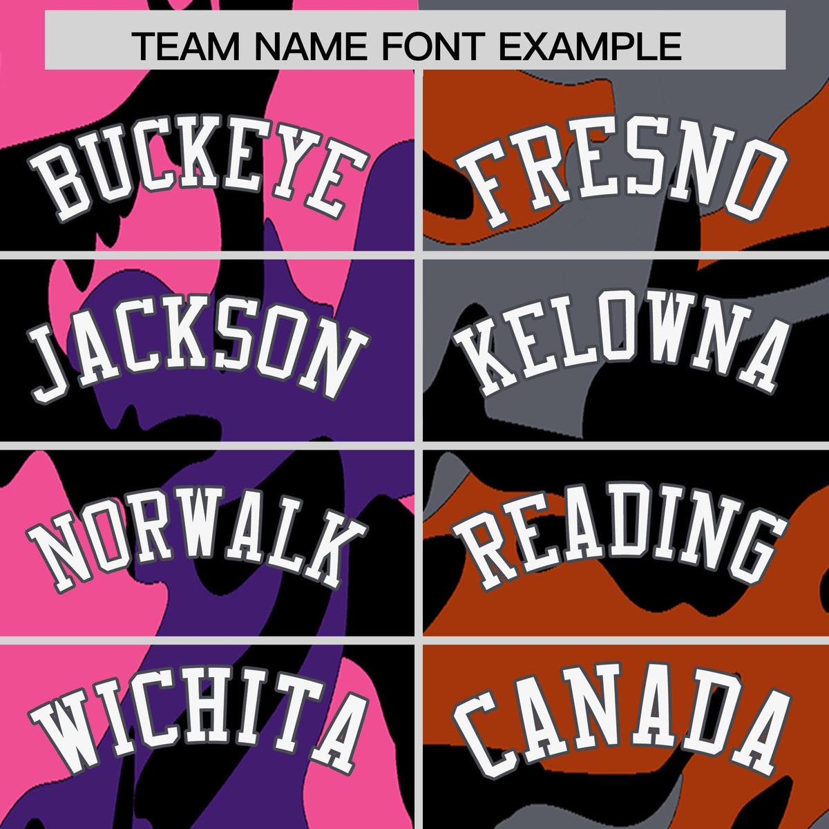 Custom Purple Texas Orange Full-Snap Varsity Two Tone Personalized Letterman Camo Jacket Hoodie| KXKSHOP