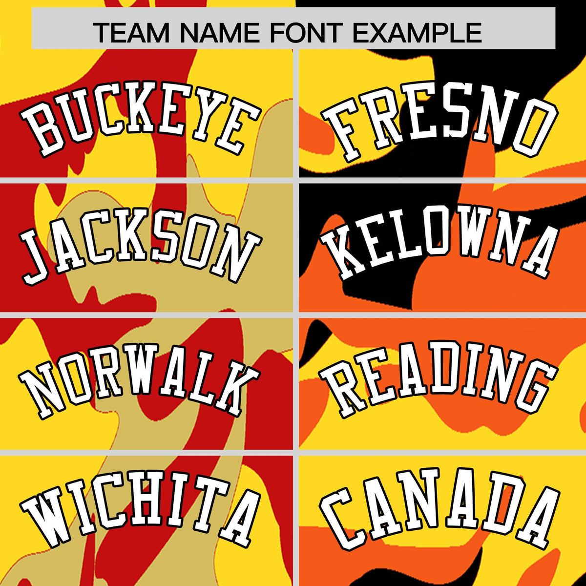 Custom Red Orange Full-Snap Varsity Two Tone Personalized Letterman Camo Jacket Hoodie| KXKSHOP