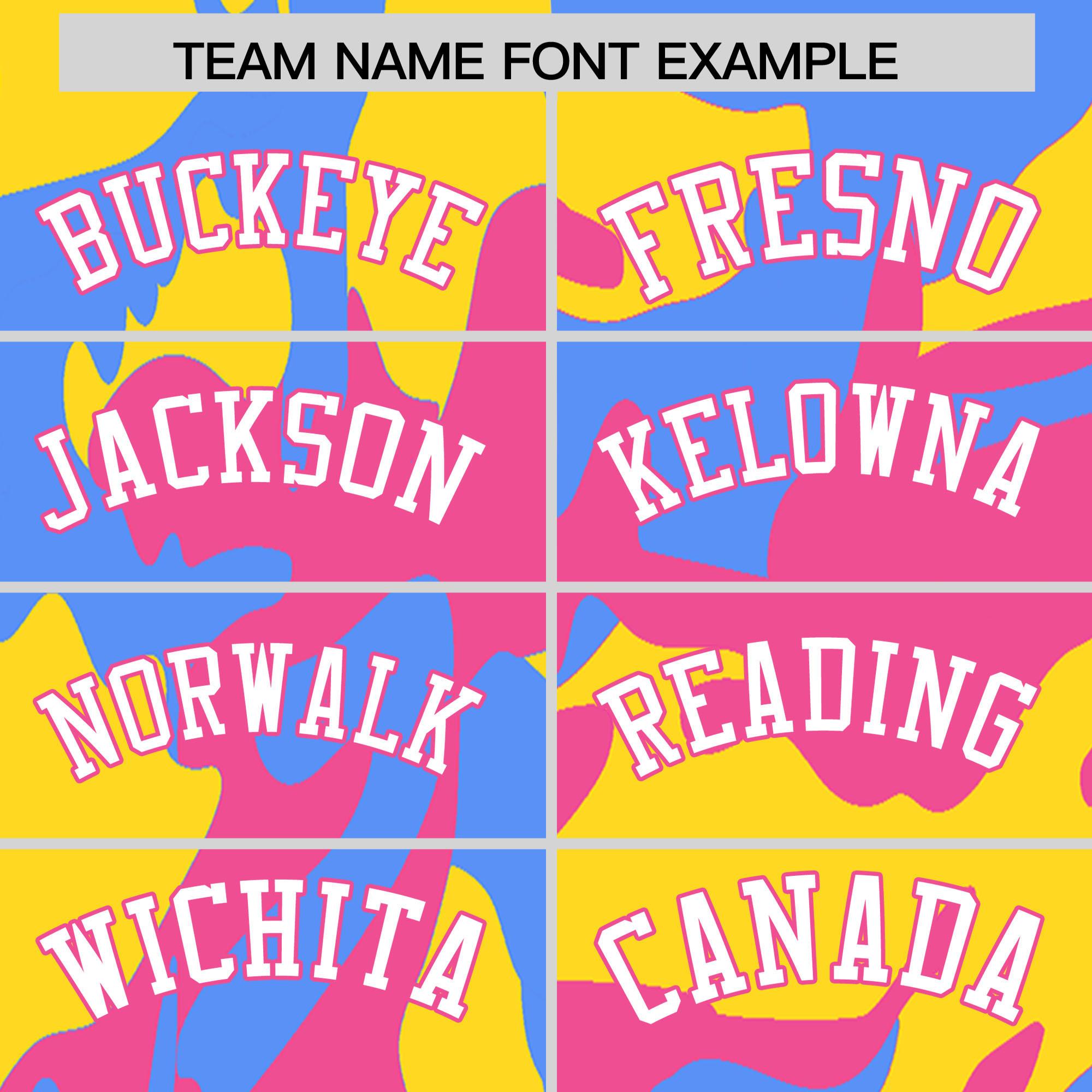 Custom Powder Blue Pink Full-Snap Varsity Two Tone Personalized Letterman Camo Jacket Hoodie| KXKSHOP