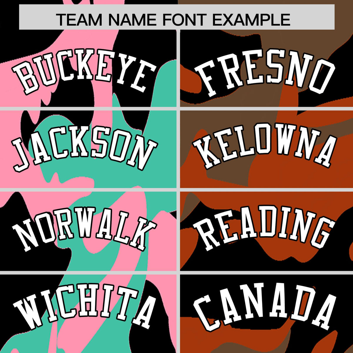 Custom Black Texas Orange Full-Snap Varsity Two Tone Personalized Letterman Camo Jacket Hoodie| KXKSHOP