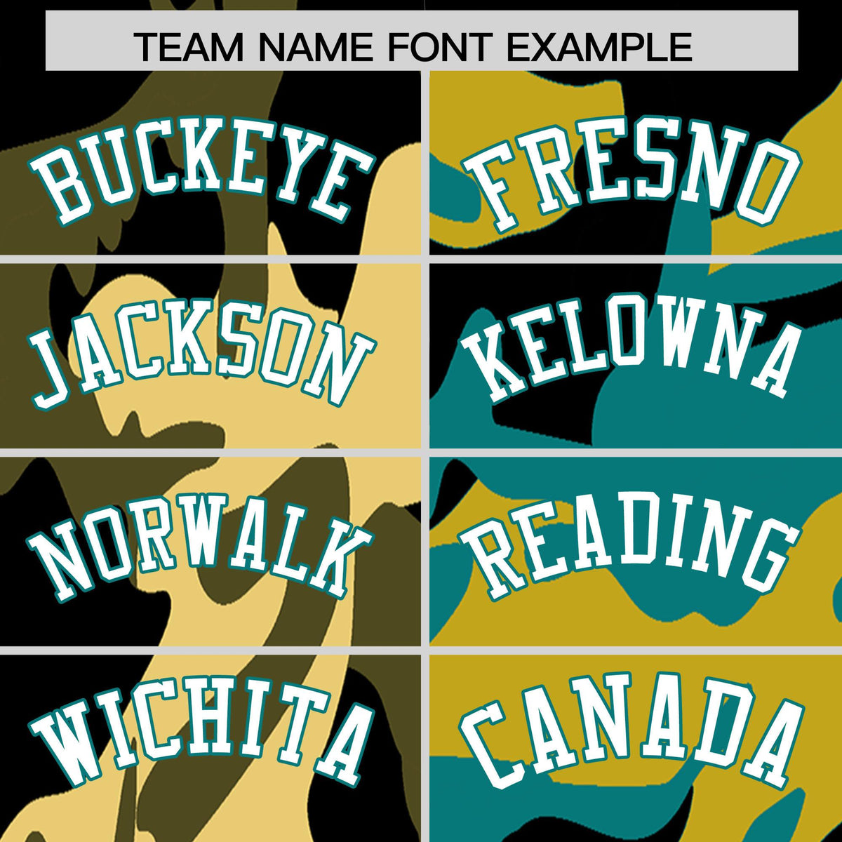 Custom Black Aqua Full-Snap Varsity Two Tone Personalized Letterman Camo Jacket Hoodie| KXKSHOP