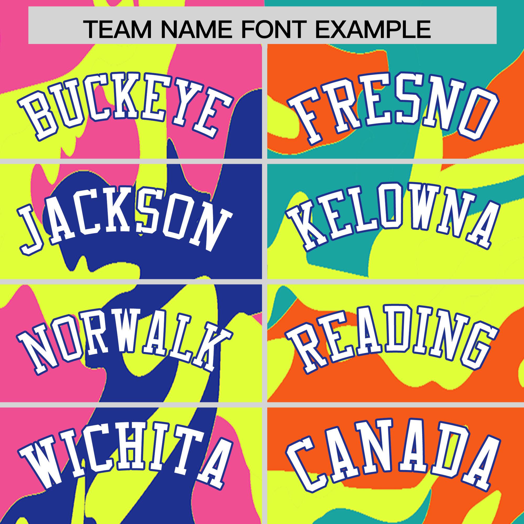 Custom Royal Green Full-Snap Varsity Two Tone Personalized Letterman Camo Jacket Hoodie| KXKSHOP