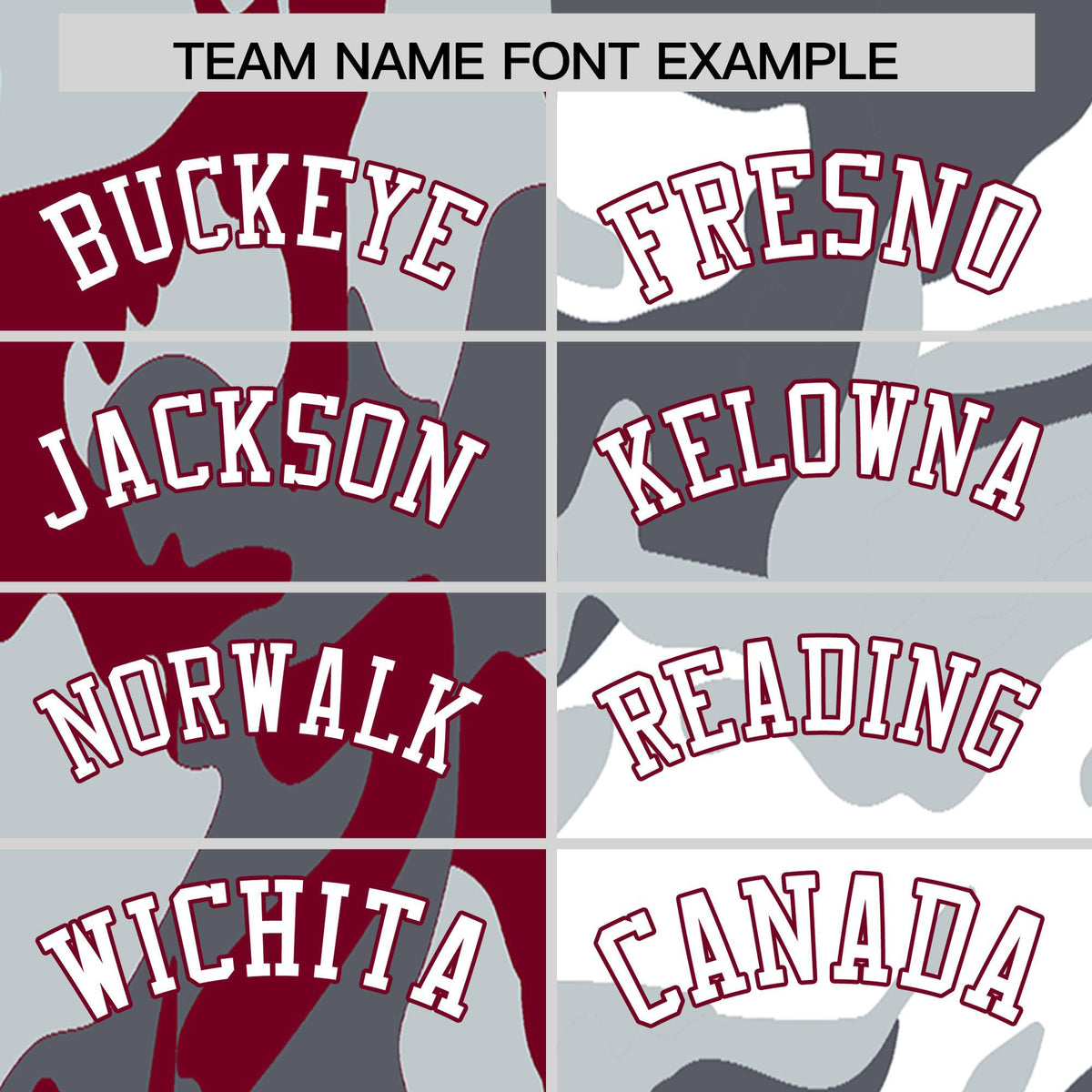 Custom Crimson Silver Full-Snap Varsity Two Tone Personalized Letterman Camo Jacket Hoodie| KXKSHOP